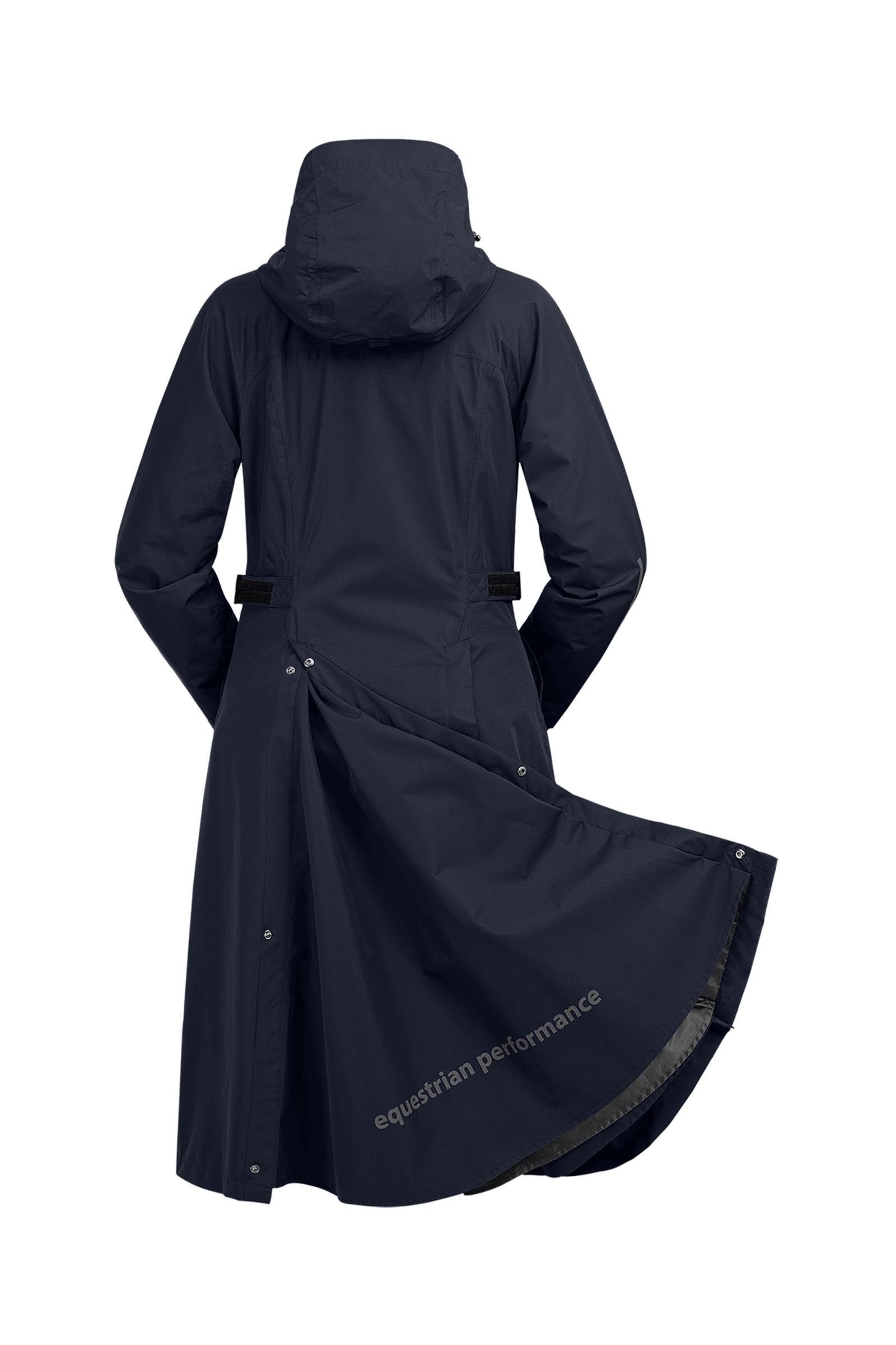 ELT Fehmarn Manteau de pluie d'équitation pour femmes – Bleu foncé