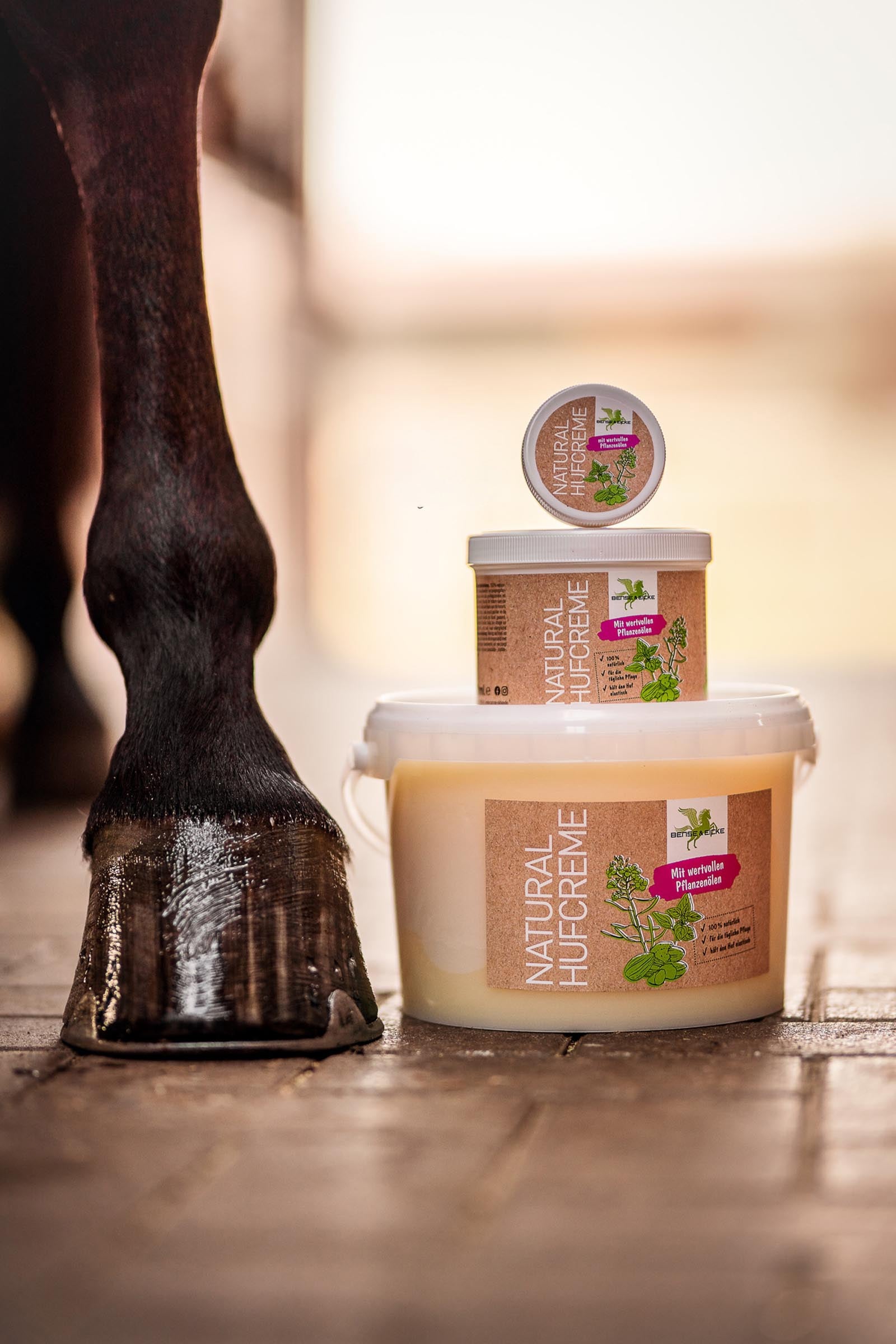 Bense & Eicke Natural Hoof Cream, 2,5 L Horse Health Care