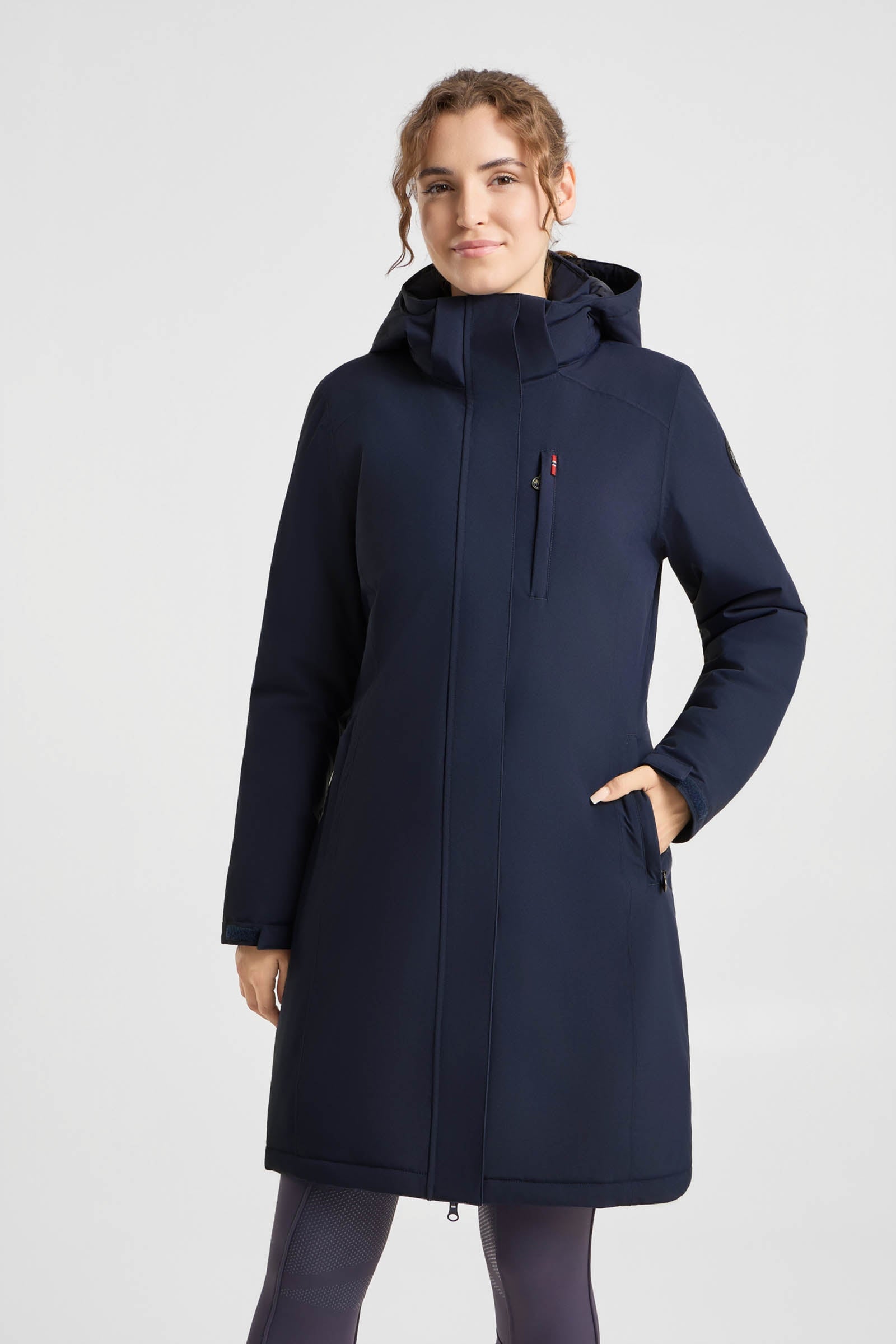 B Vertigo Astoria Women's Heated Long Riding Coat Women’s Riding Clothing