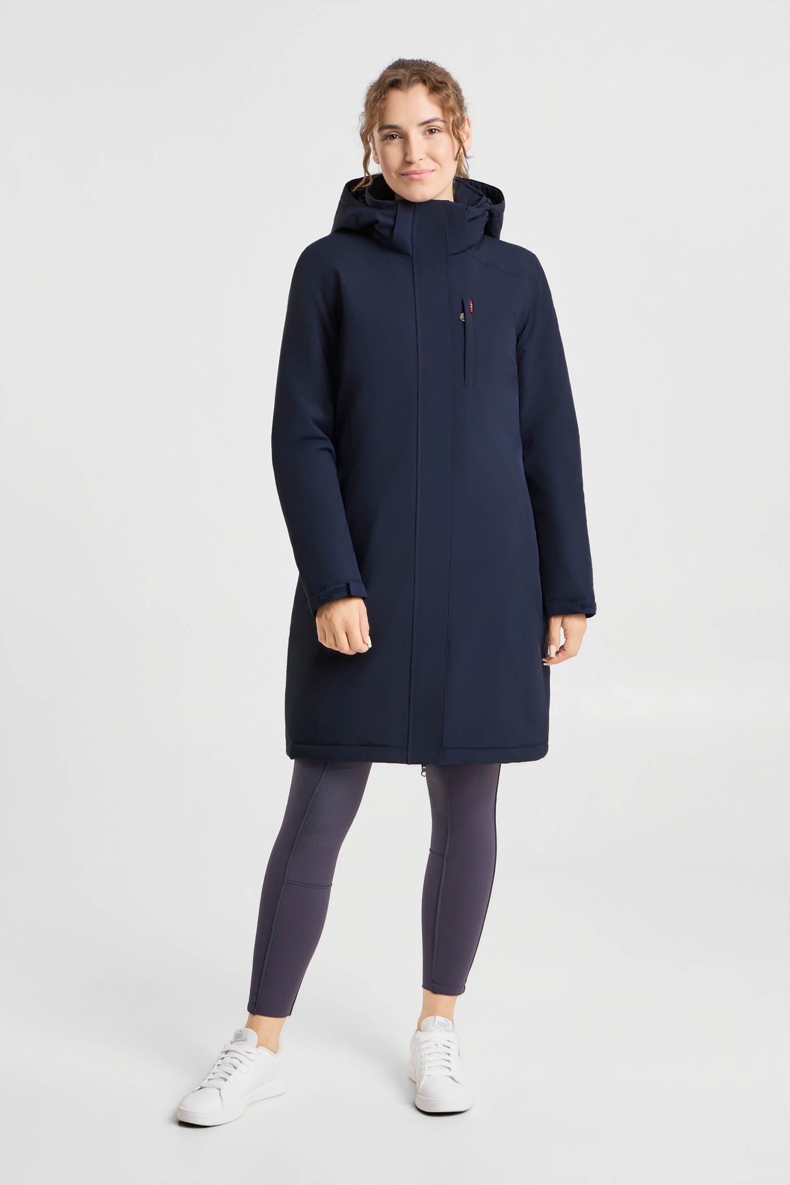 B Vertigo Astoria Women's Heated Long Riding Coat Women’s Riding Clothing
