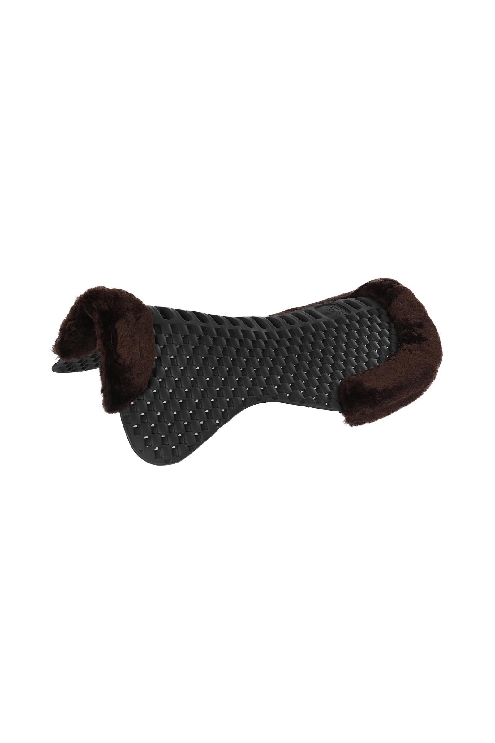 Acavallo Pad Piuma Respira Faux Sheepskin Cut-Out EVA Flat Saddle Pads