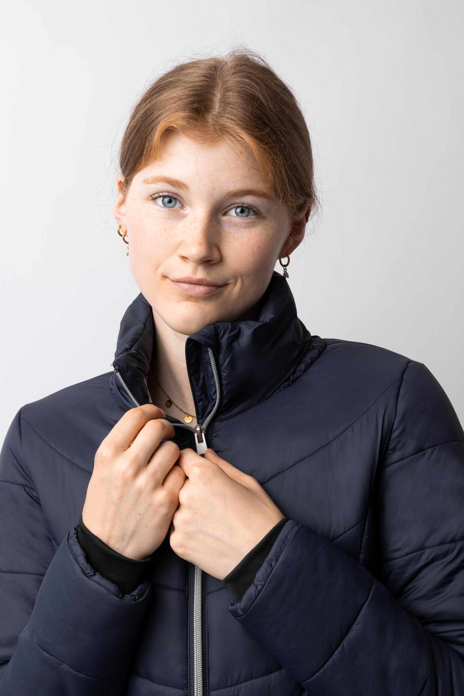 Veste d'équitation Horze Aubrey. Marine femme taille 8