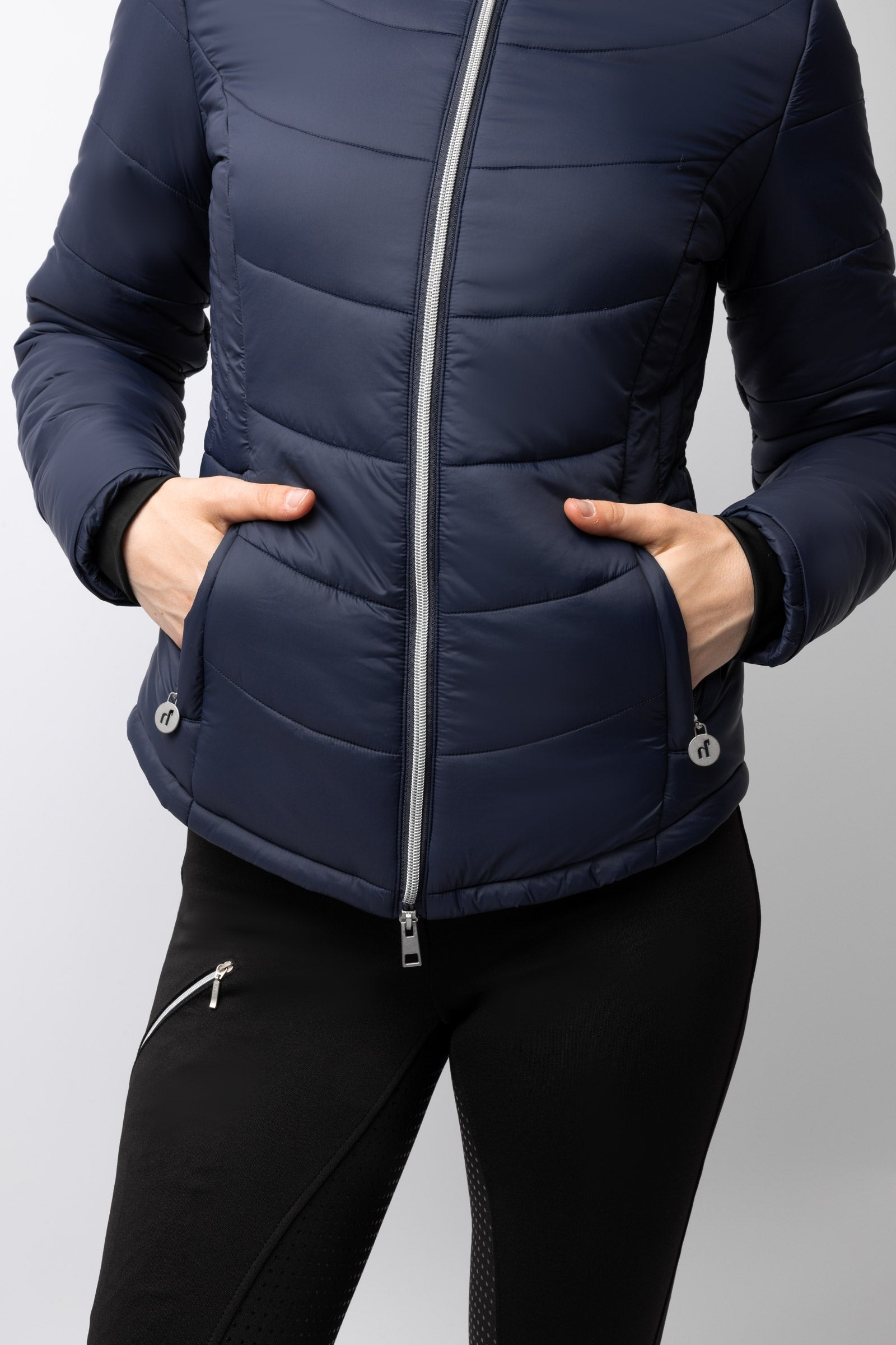 Veste softshell femme Mona marine Equithème | OHLALA Veste softshell femme Mona marine Equithème | OHLALA