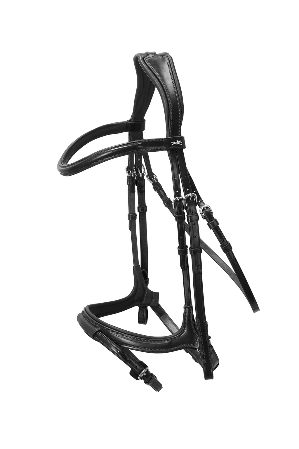 Bride Snaffle Lynton John Whitaker - Pour Cheval COB, Cuir Noir