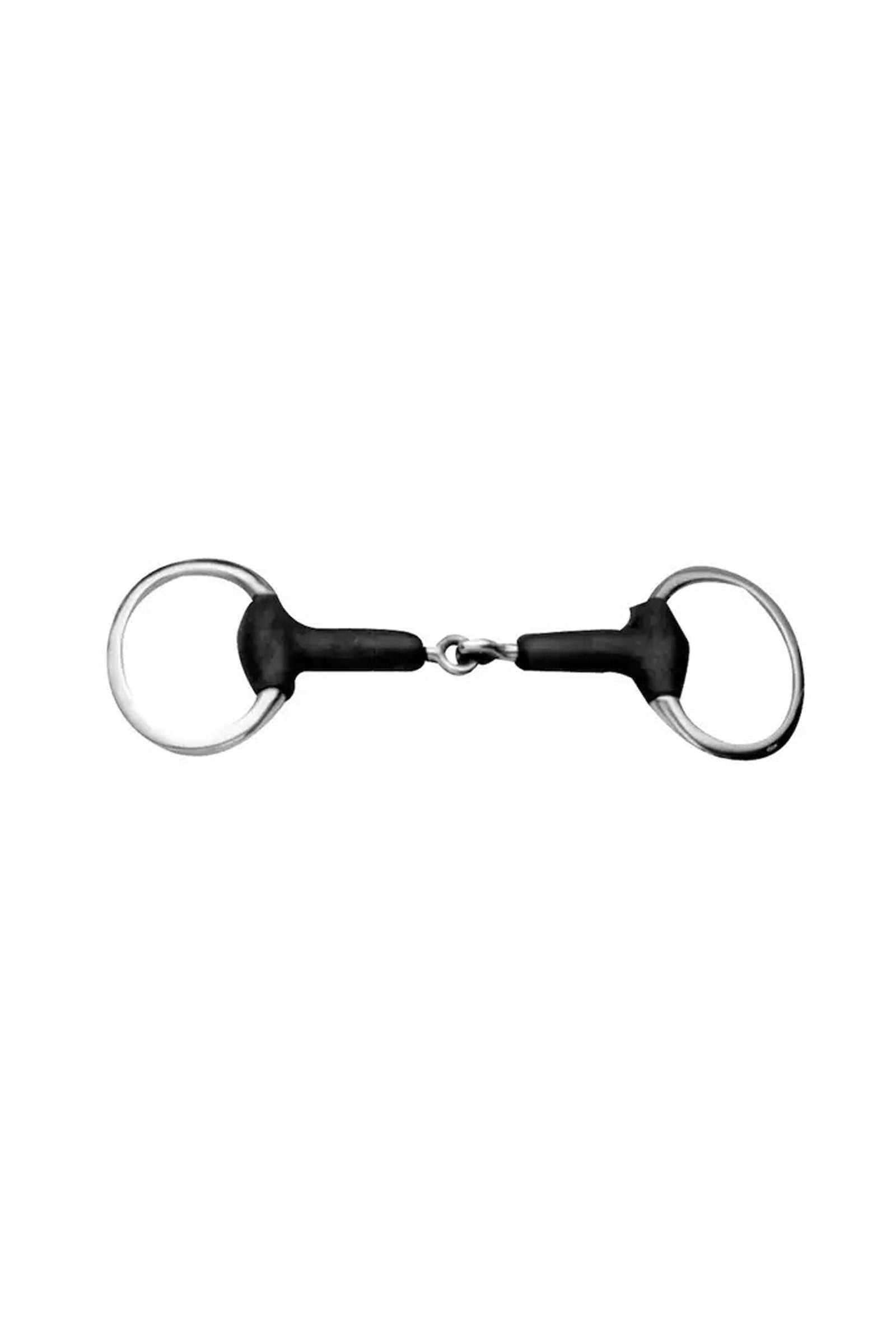 Korsteel Mors de filet , douce résine flexible, simple brisure, à olives Mors