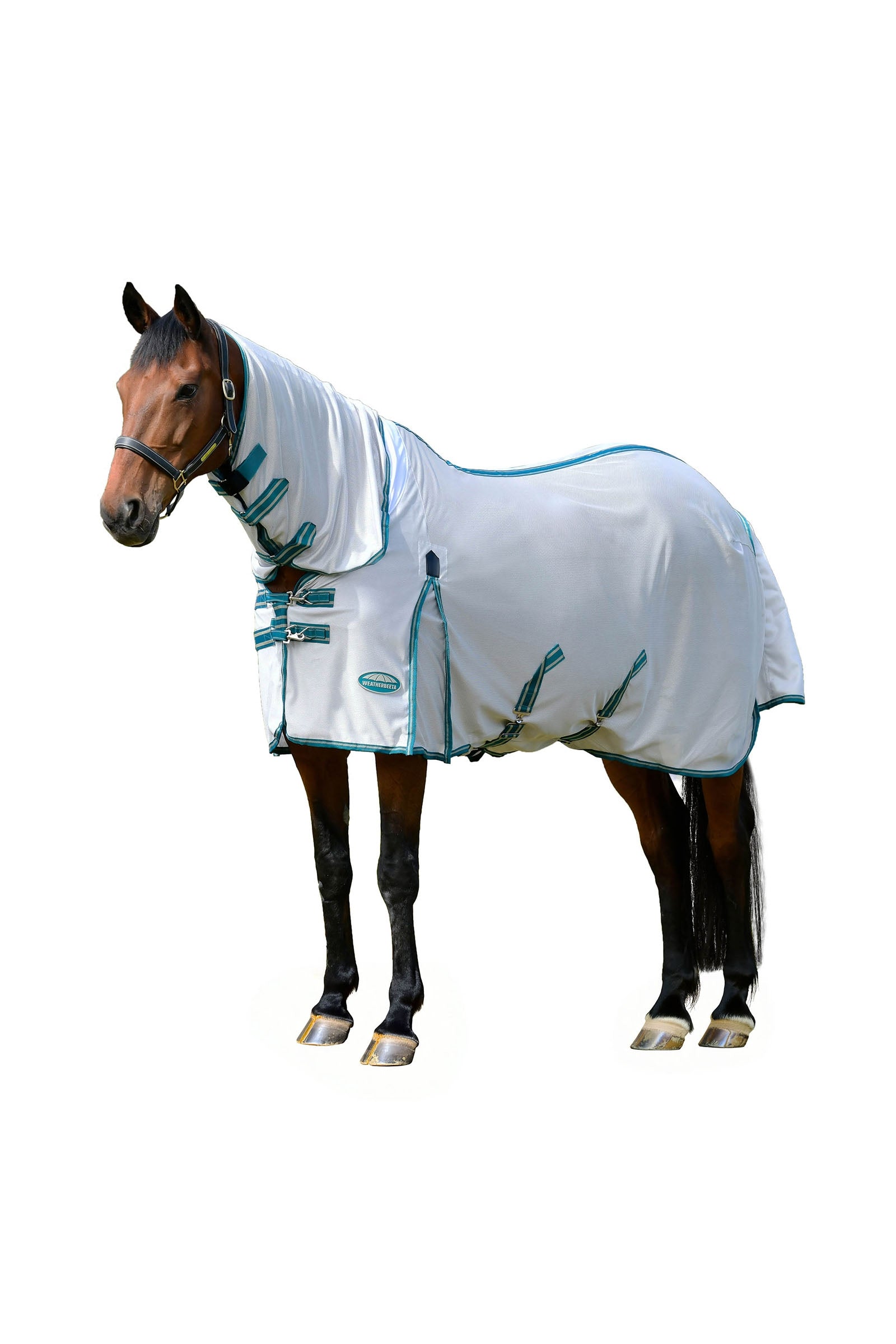 Weatherbeeta Comfitec Zephyr Plus Mesh Combo Couverture anti-mouches Couvertures cheval