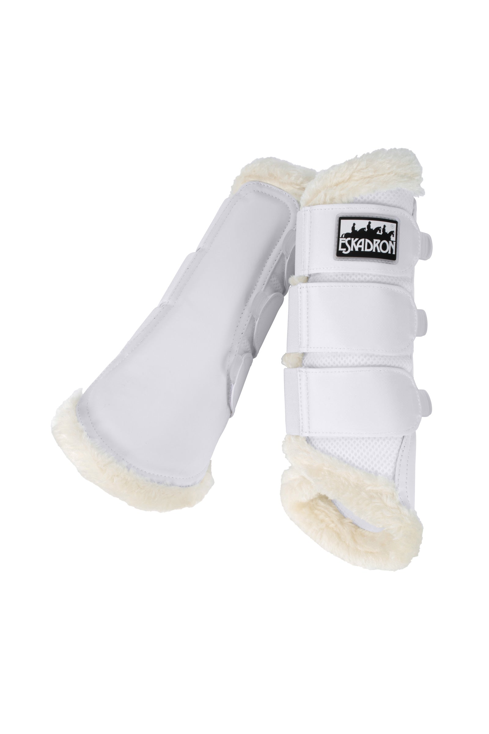 Eskadron Guêtres de protection protège-tendons Fausse Fourrure Leg Protection & Hoof Protection for Horses