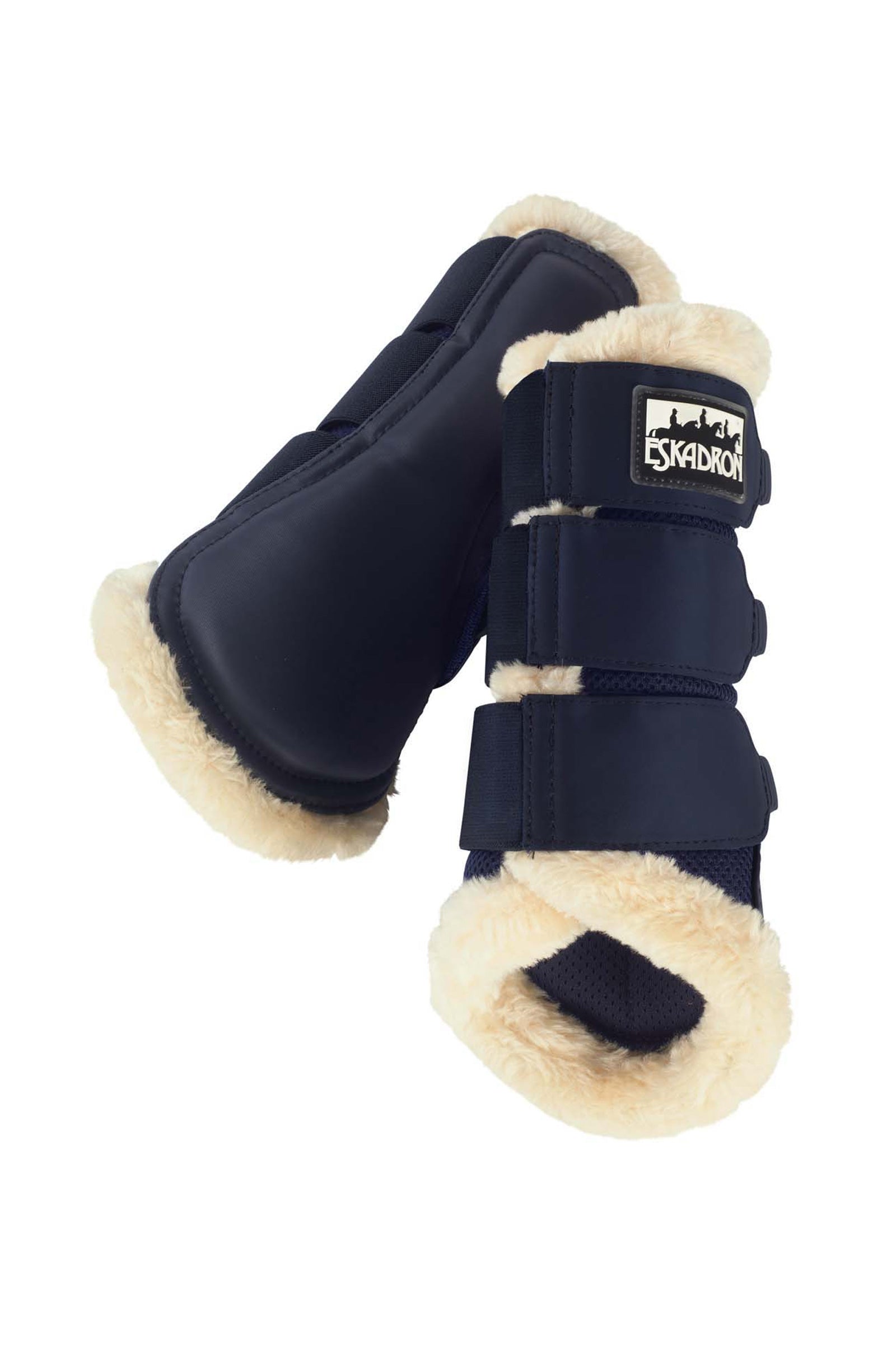 Eskadron Faux Fur Tendon Boots Leg Protection & Hoof Protection for Horses
