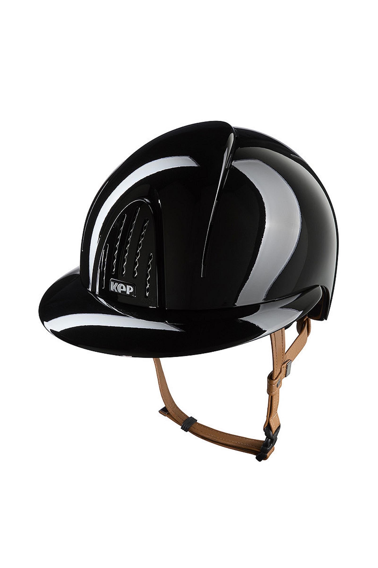 KEP Helmets KEP NOVA ABS Metal Polish/Beige Polo Riding Helmet Casques & Gilets de protection