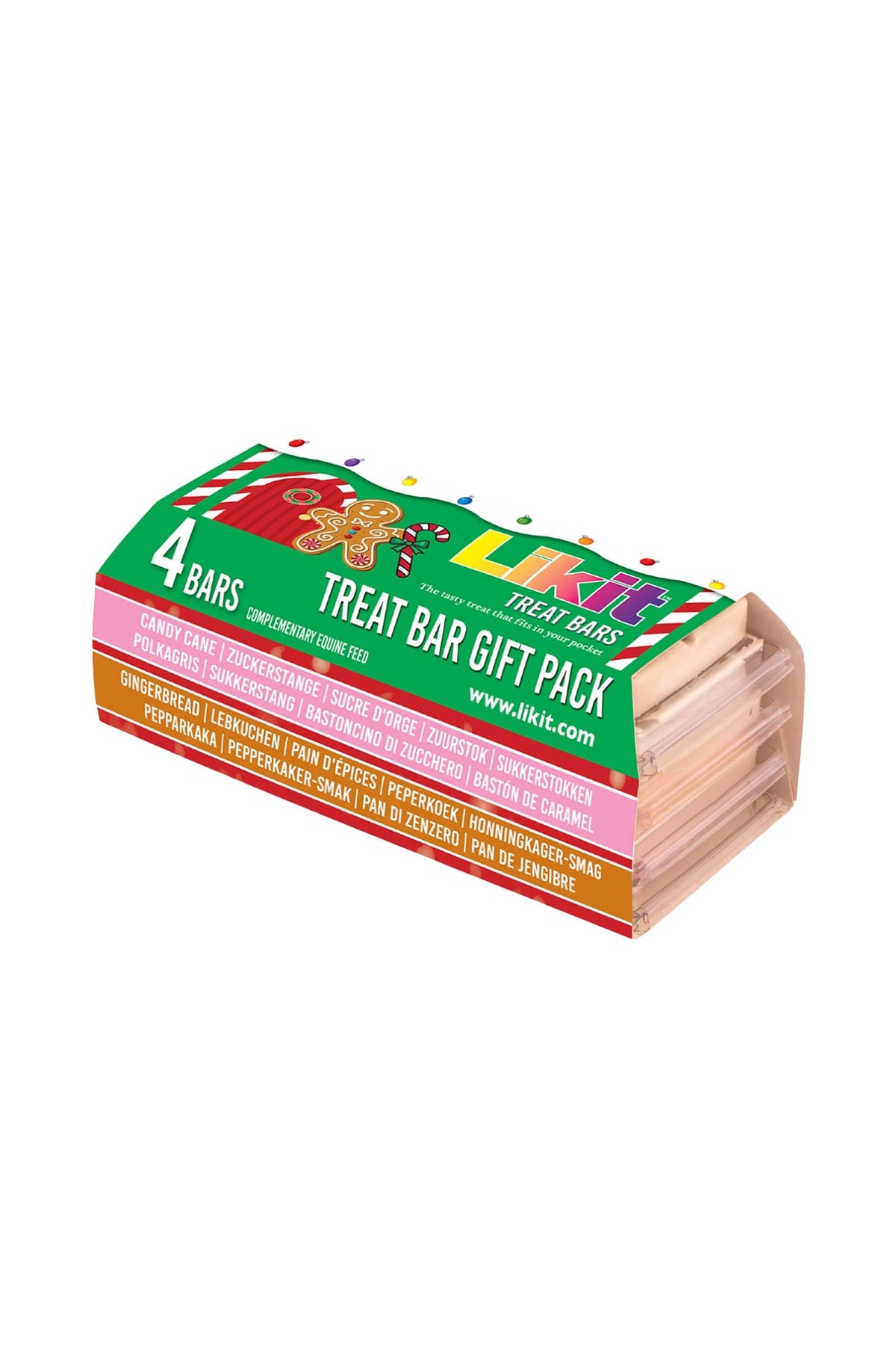 Likit Barre de friandise de Noël (4 x 90 g) Horse Feed & Nutrition