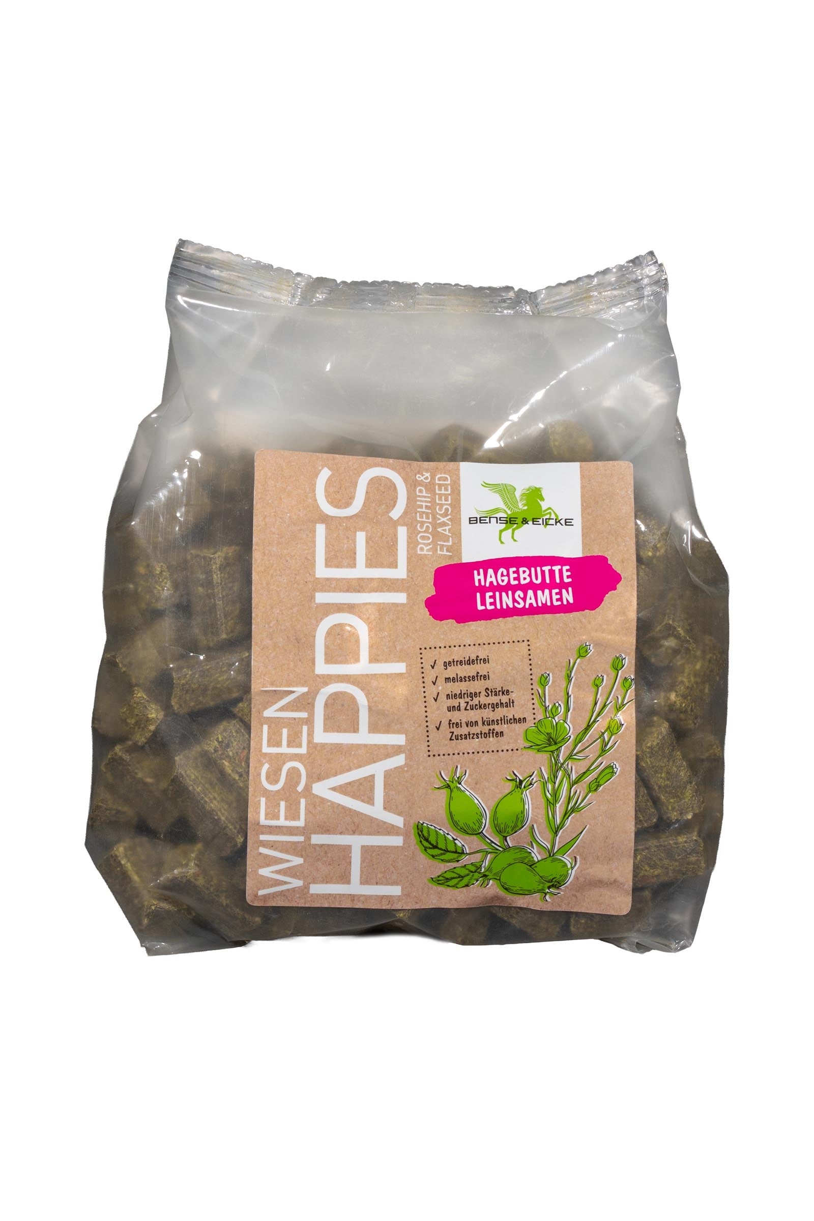 Bense & Eicke Wiesen Happies Églantier Graines de lin, 1 kg Horse Feed & Nutrition