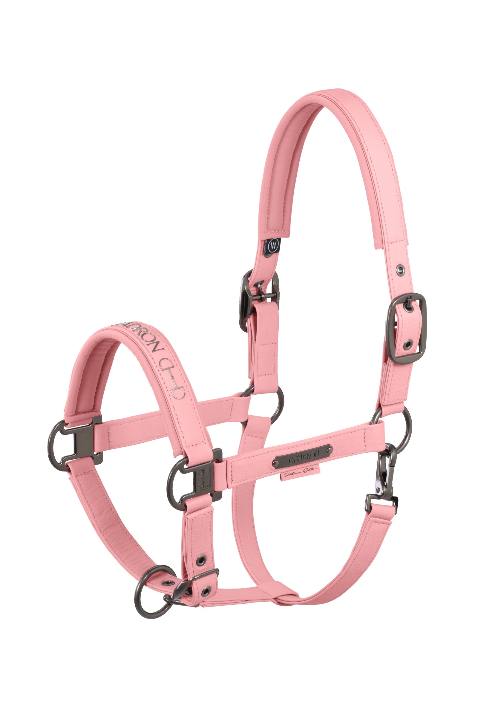 Eskadron Platinum 25 Licol à double épingle en cuir synthétique Licols & longes