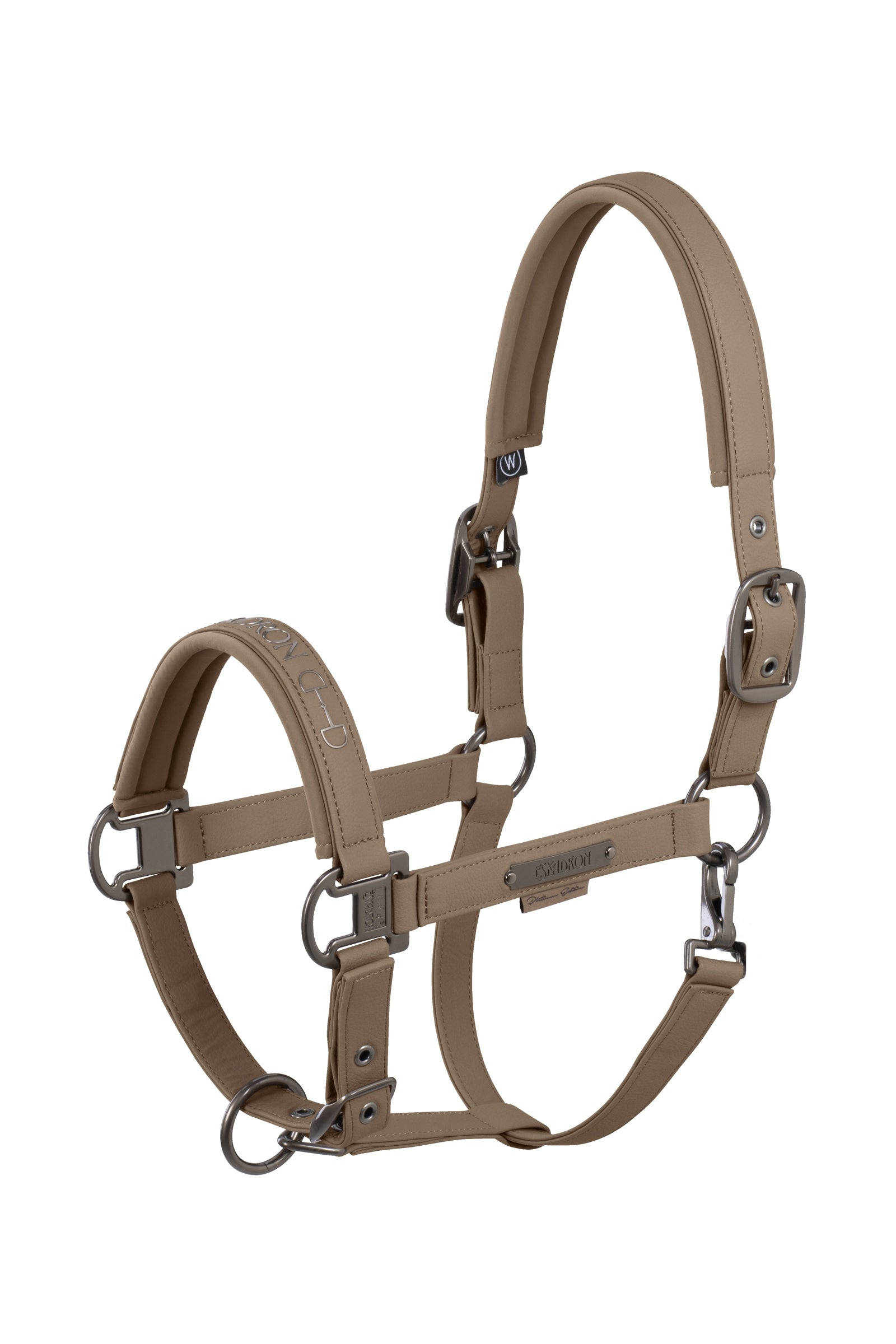 Eskadron Platinum 25 Licol à double épingle en cuir synthétique Licols & longes