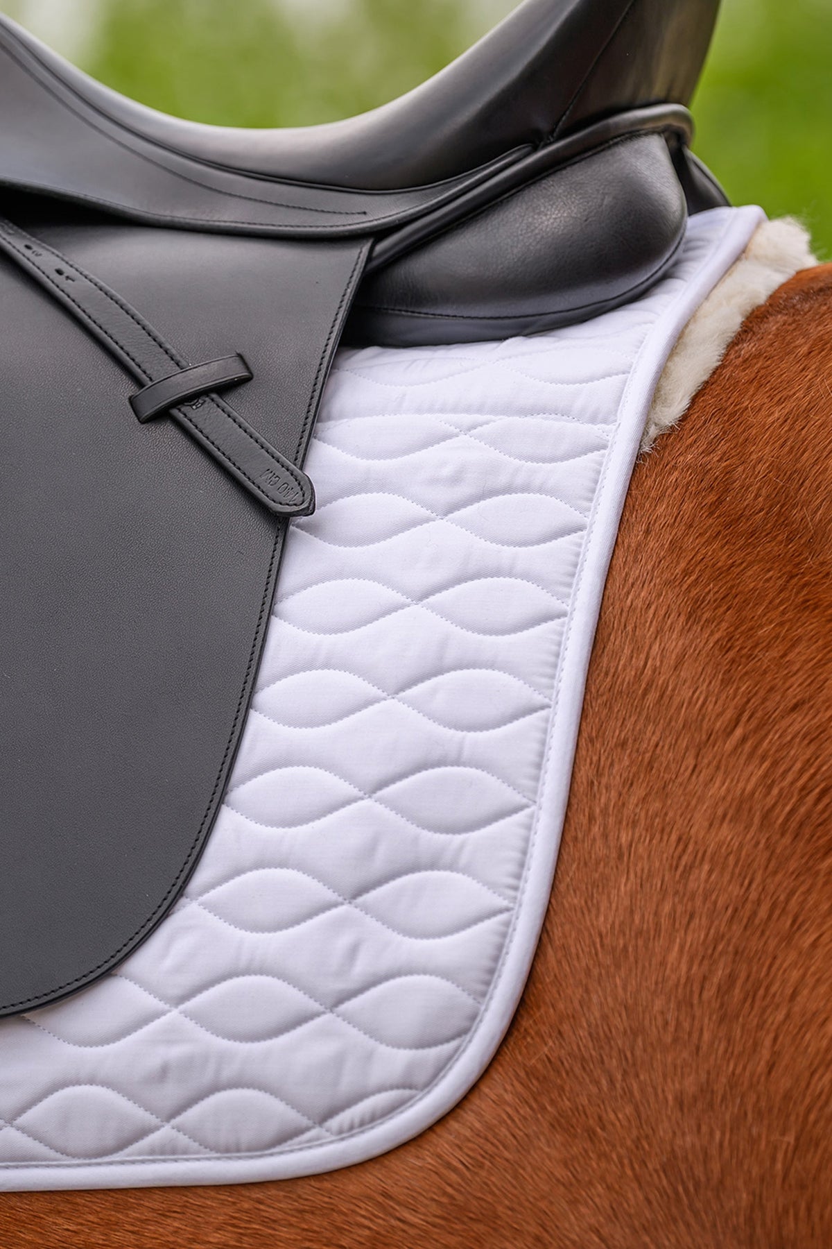 Waldhausen Milan Dressage Saddle Pad With Lambskin Saddle Pads
