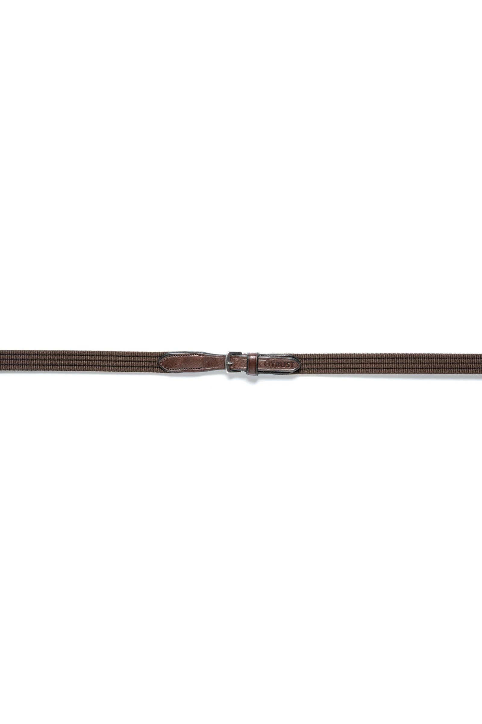 Trust Equestrian Deauville 5/8inch Web Reins With 9 Stops Bridles & Reins