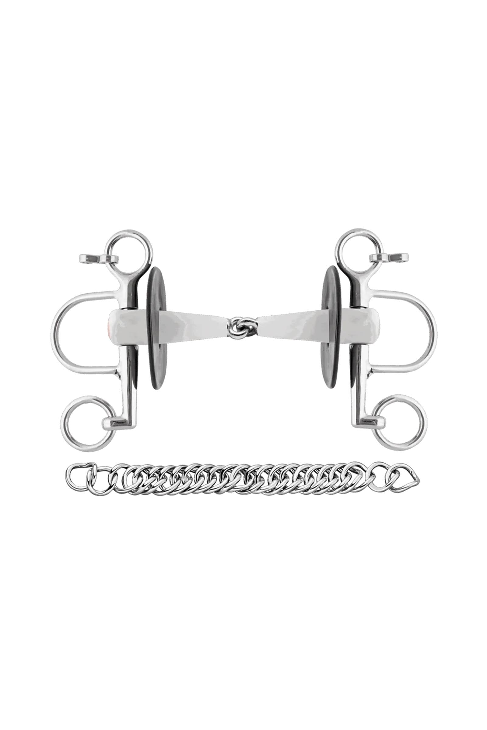 Sprenger Nathe pelham, simple brisure, 18 mm, longues branches, thermoplast Mors