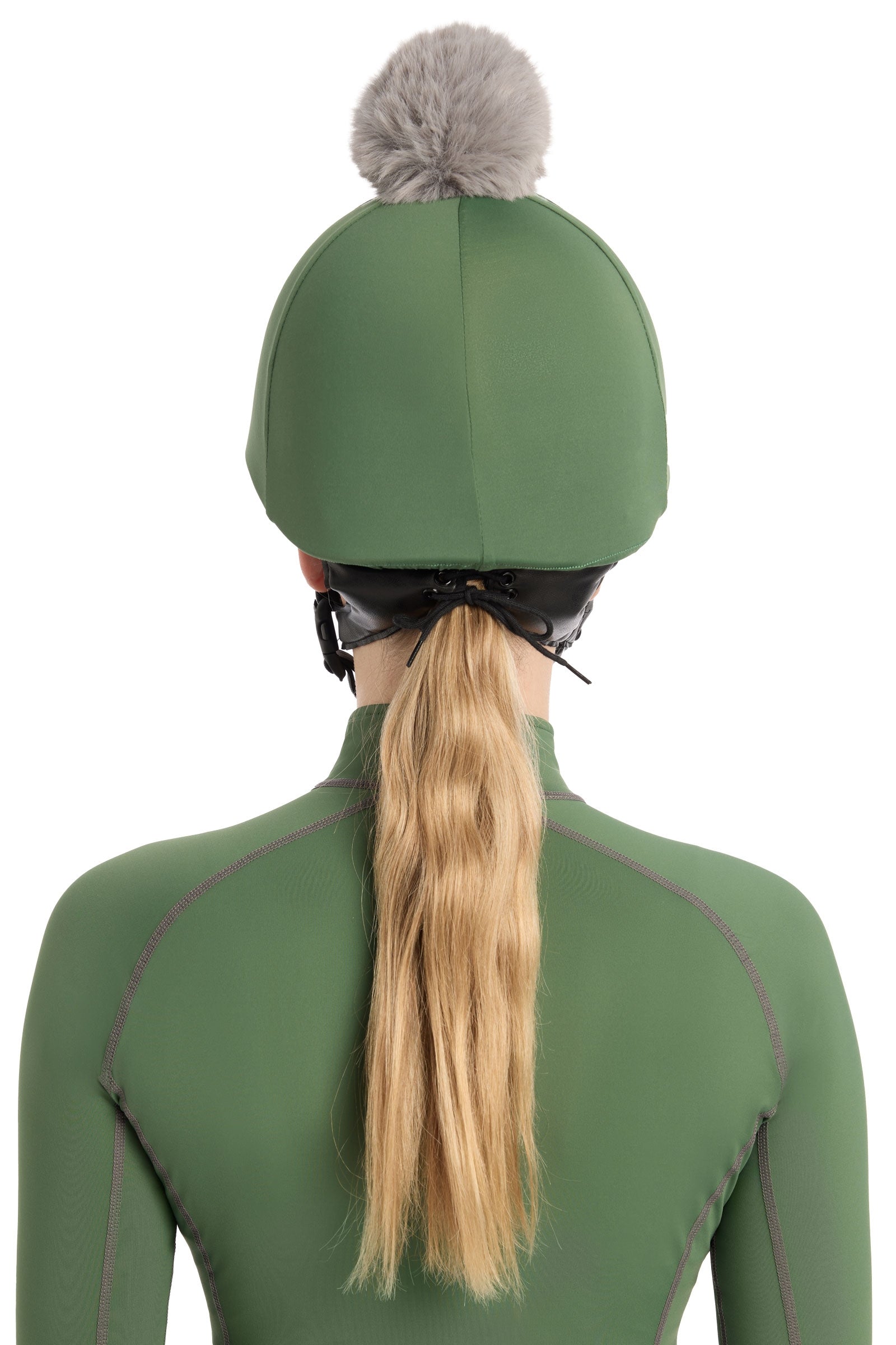 LeMieux Pom Pom Silk Helmet Cover Accessories
