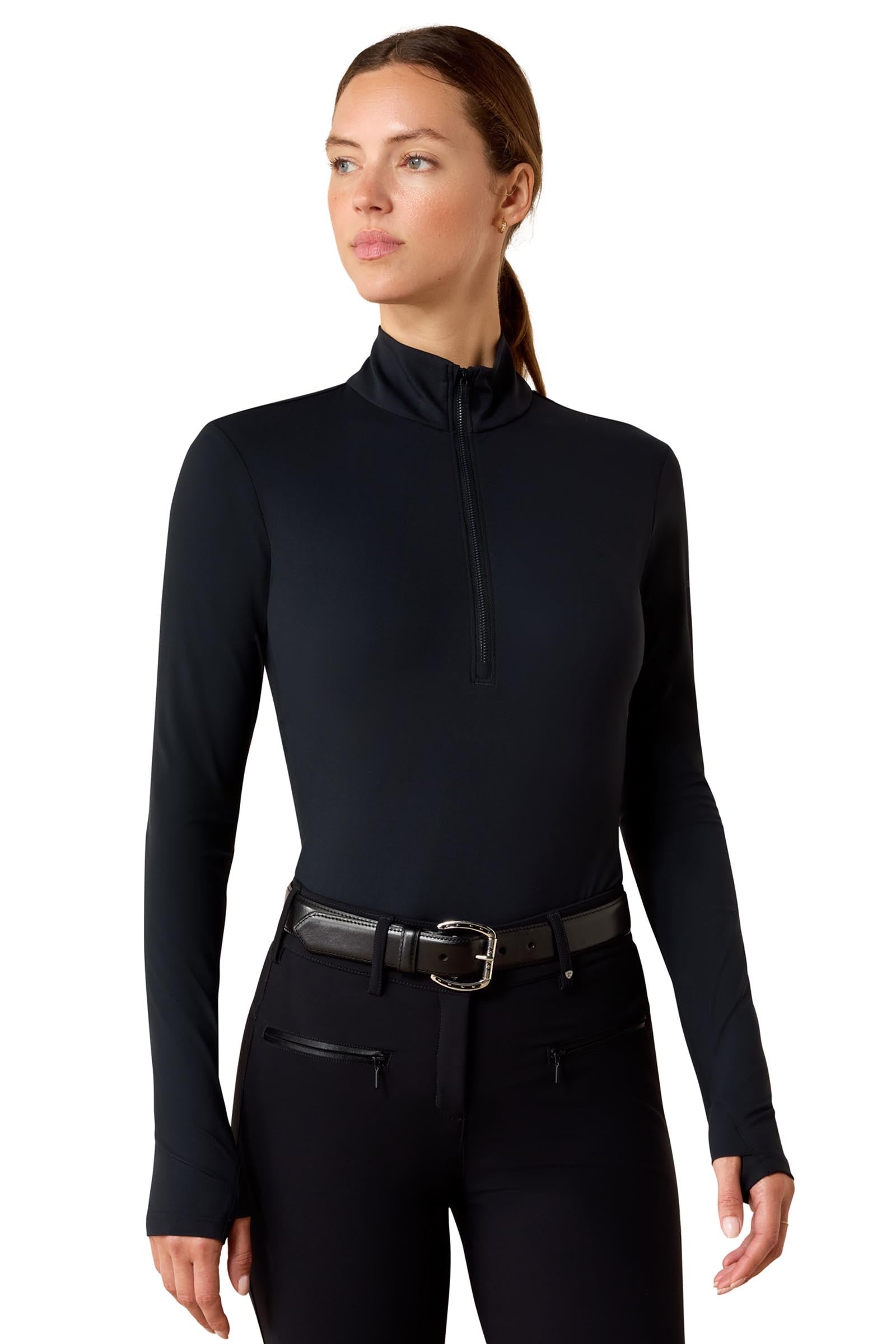 Ariat Women's SolVeil Long Sleeve Baselayer Vêtements d'équitation femme