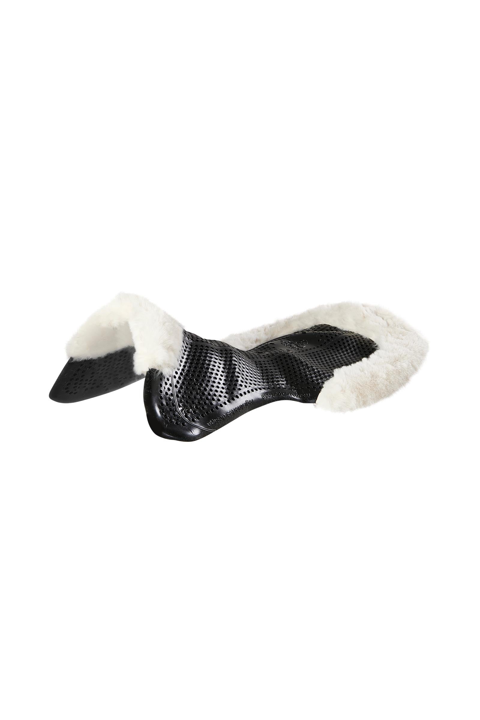 Acavallo Gel antidérapant Classic avec schaffell découpé plat Tapis de selle