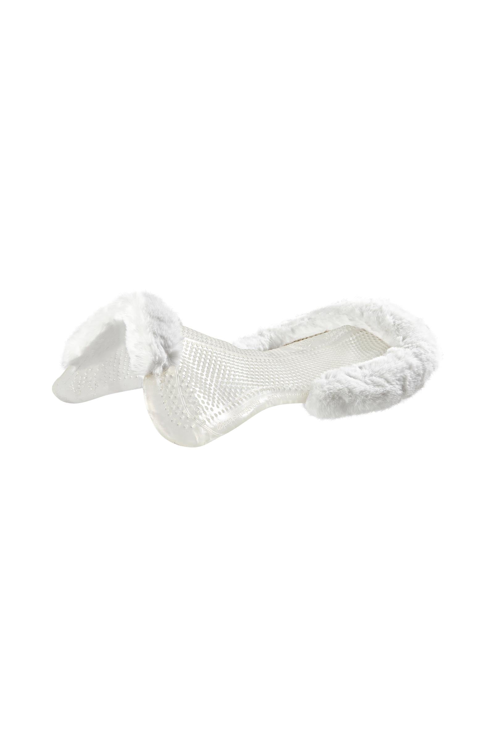 Acavallo Gel antidérapant Classic avec schaffell découpé plat Tapis de selle