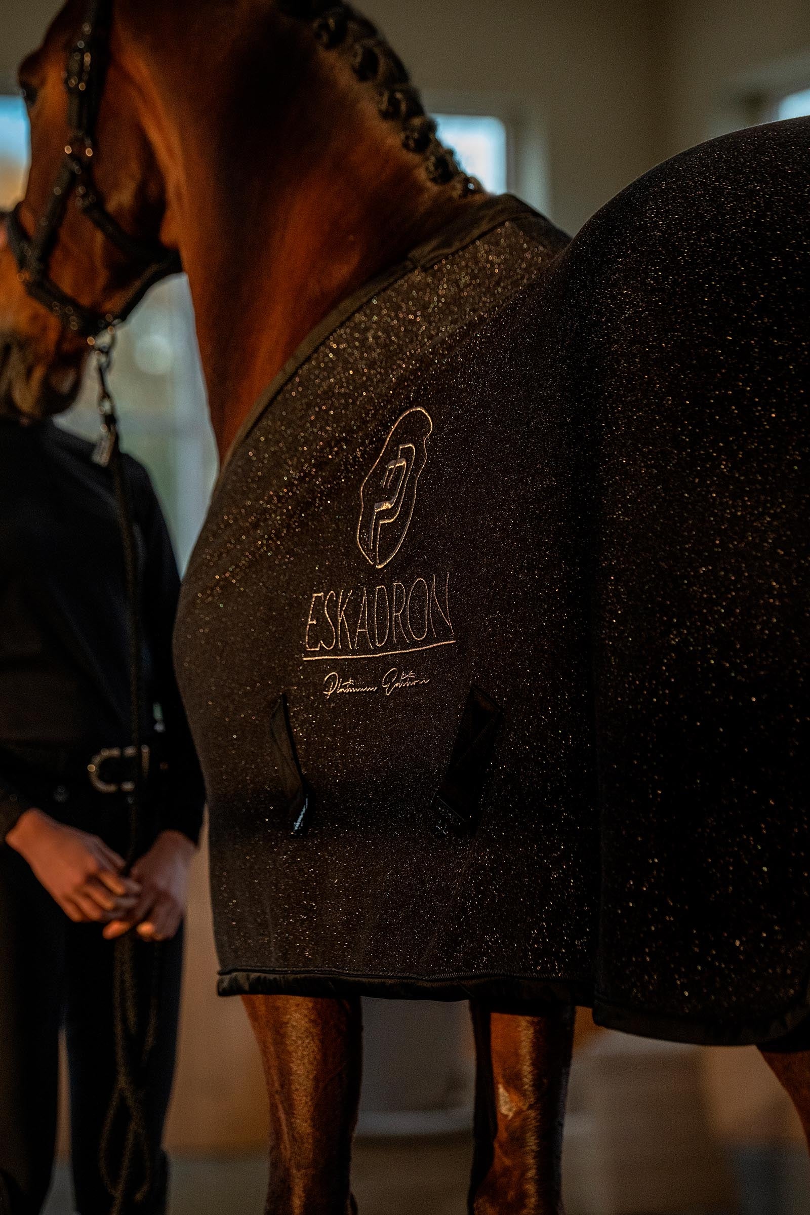 Eskadron Platinum 26 Jersey Sparkle Sweat Rug Horse Rugs