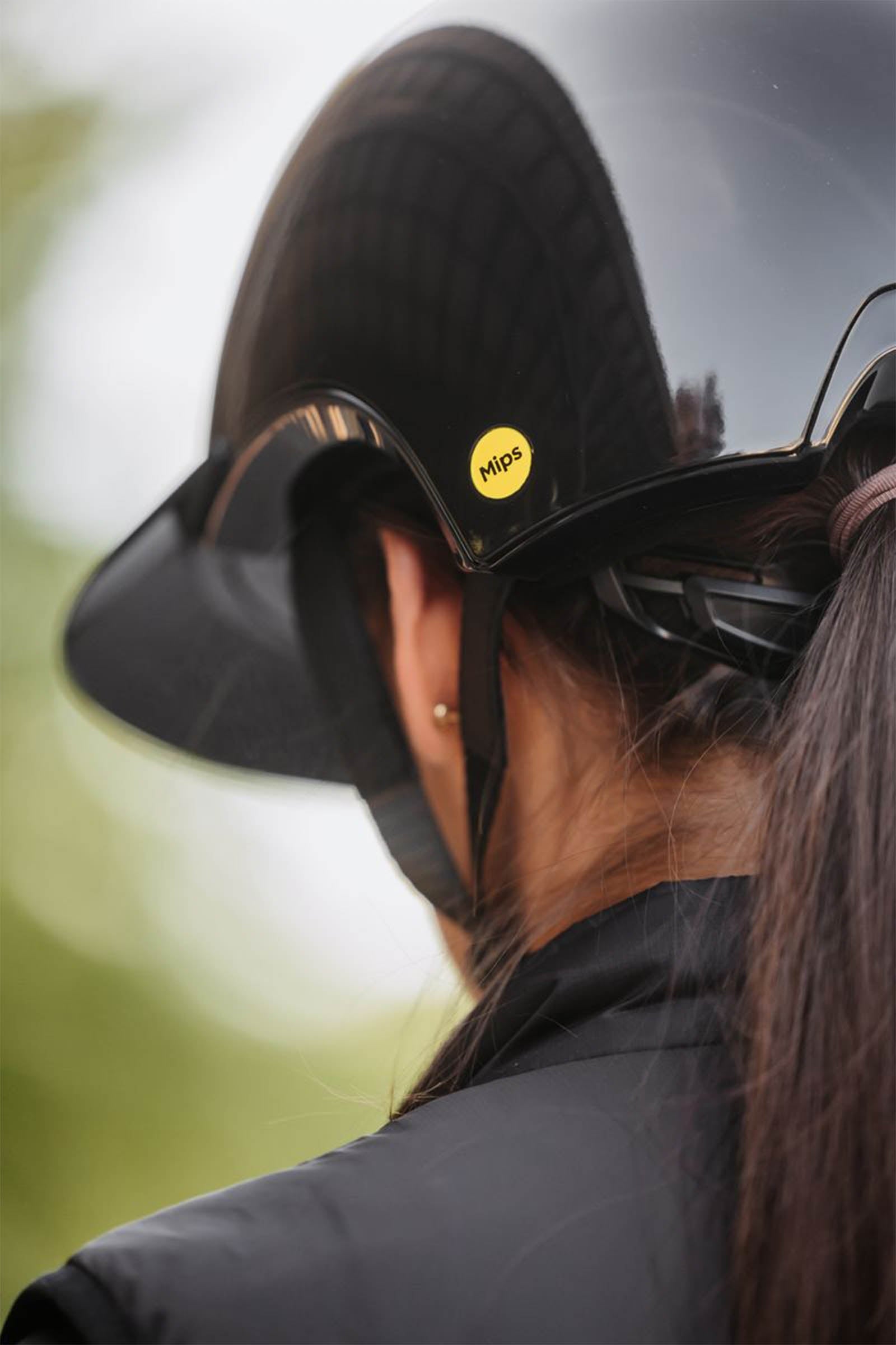 Back on Track Strixx Riding Helmet With Sun Visor Safety Equipment