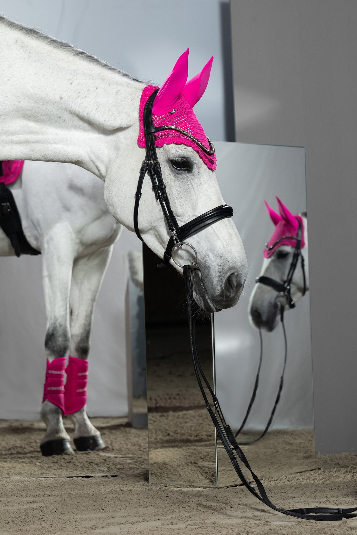 Eskadron Dynamic AW26 Crystal Fly Hood Saddle Pads