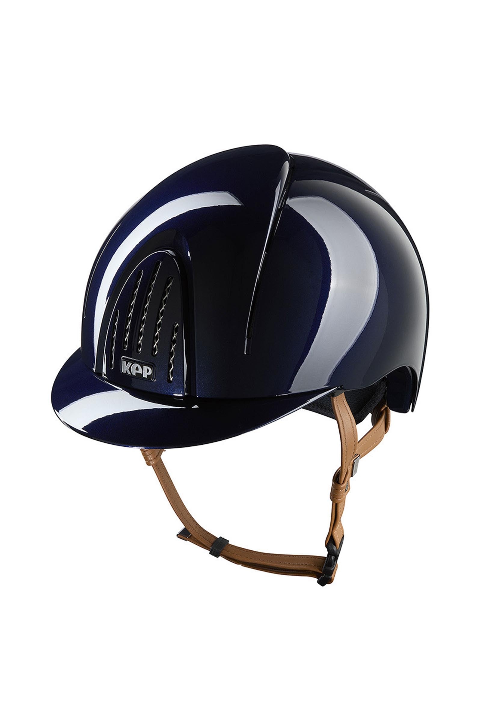 KEP Helmets KEP NOVA ABS Metal Polish/Beige Riding Helmet Casques & Gilets de protection
