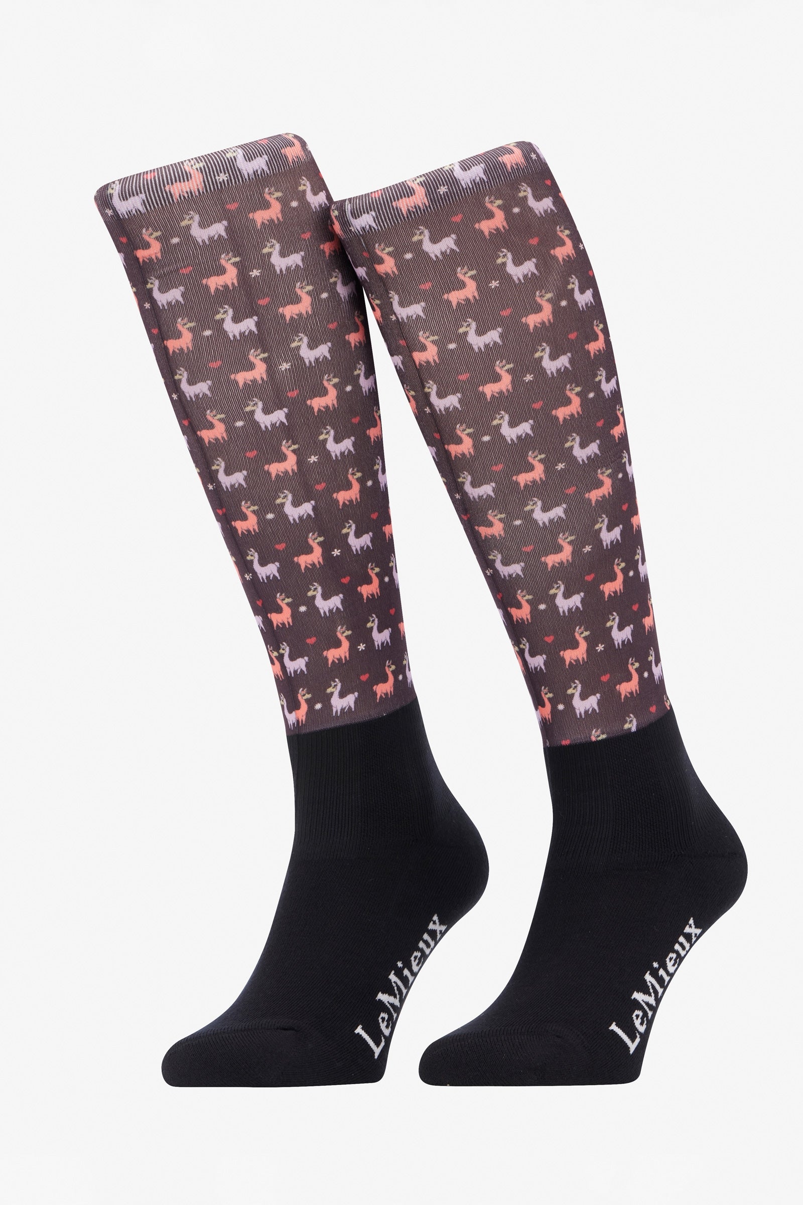 LeMieux Llamas Footsie chaussettes Chaussettes