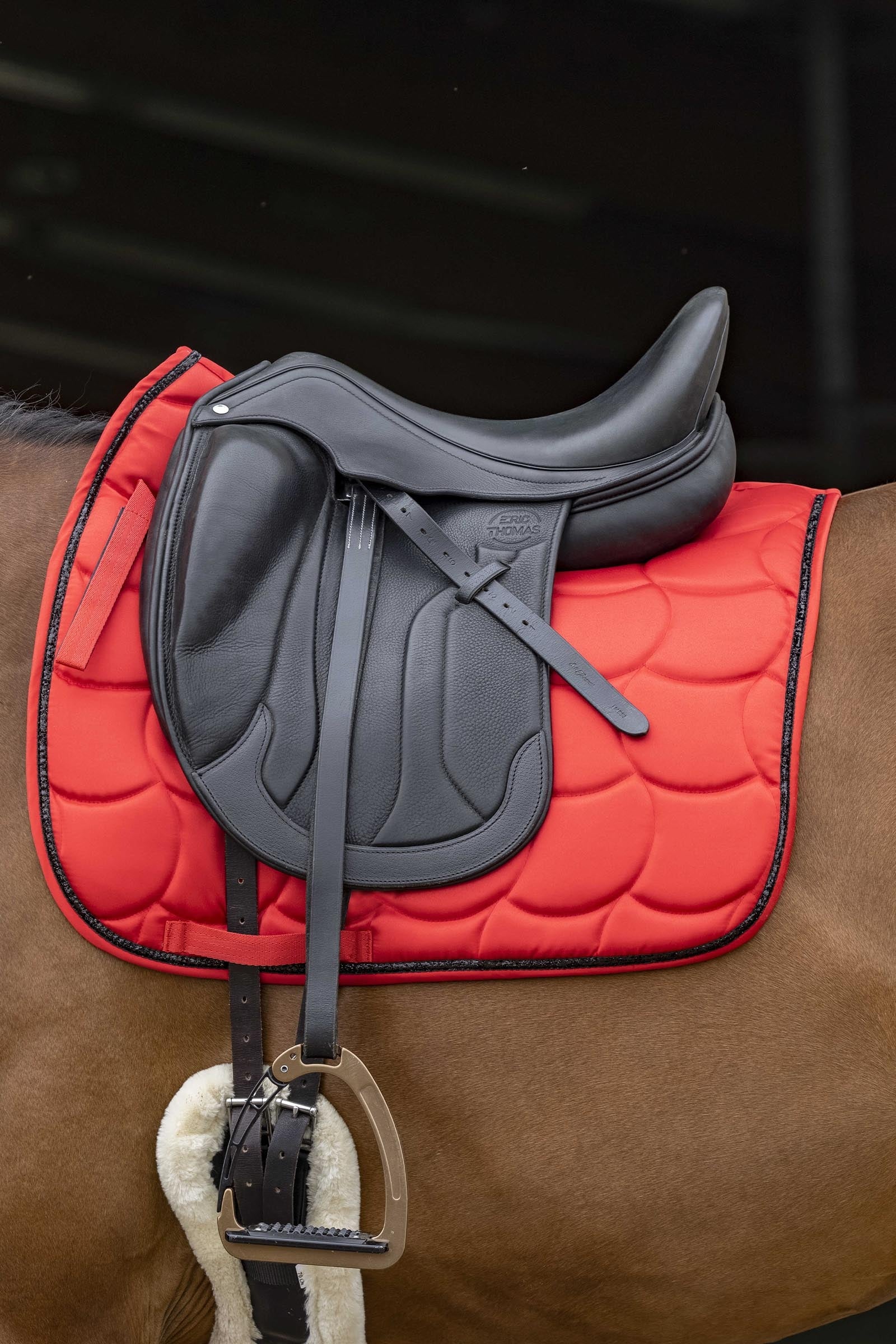 Equi Theme EQUITHÈME Satin Dressage Saddle Pad Saddle Pads