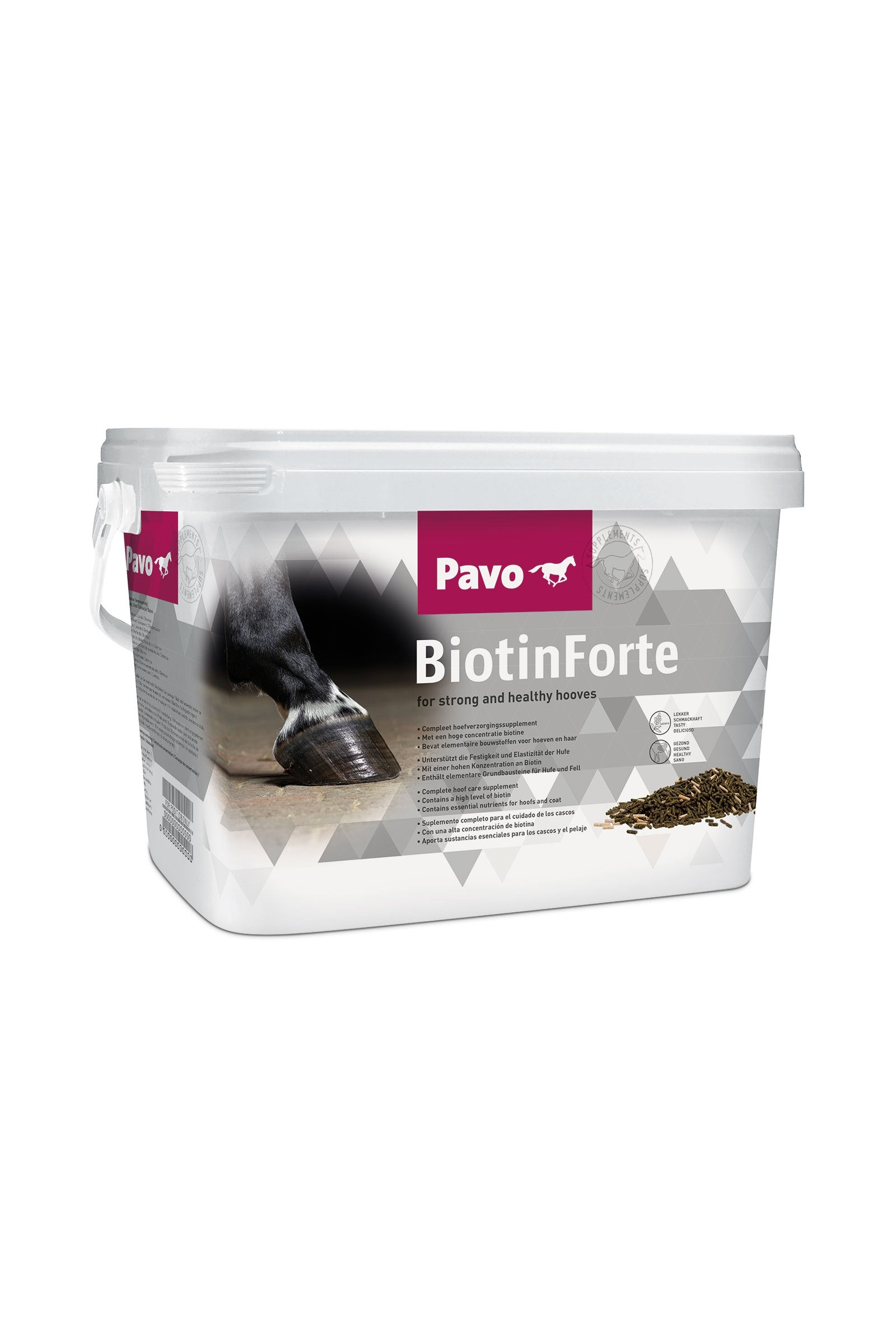 pavo Pavo Biotin Forte 3 kg Horse Feed & Nutrition