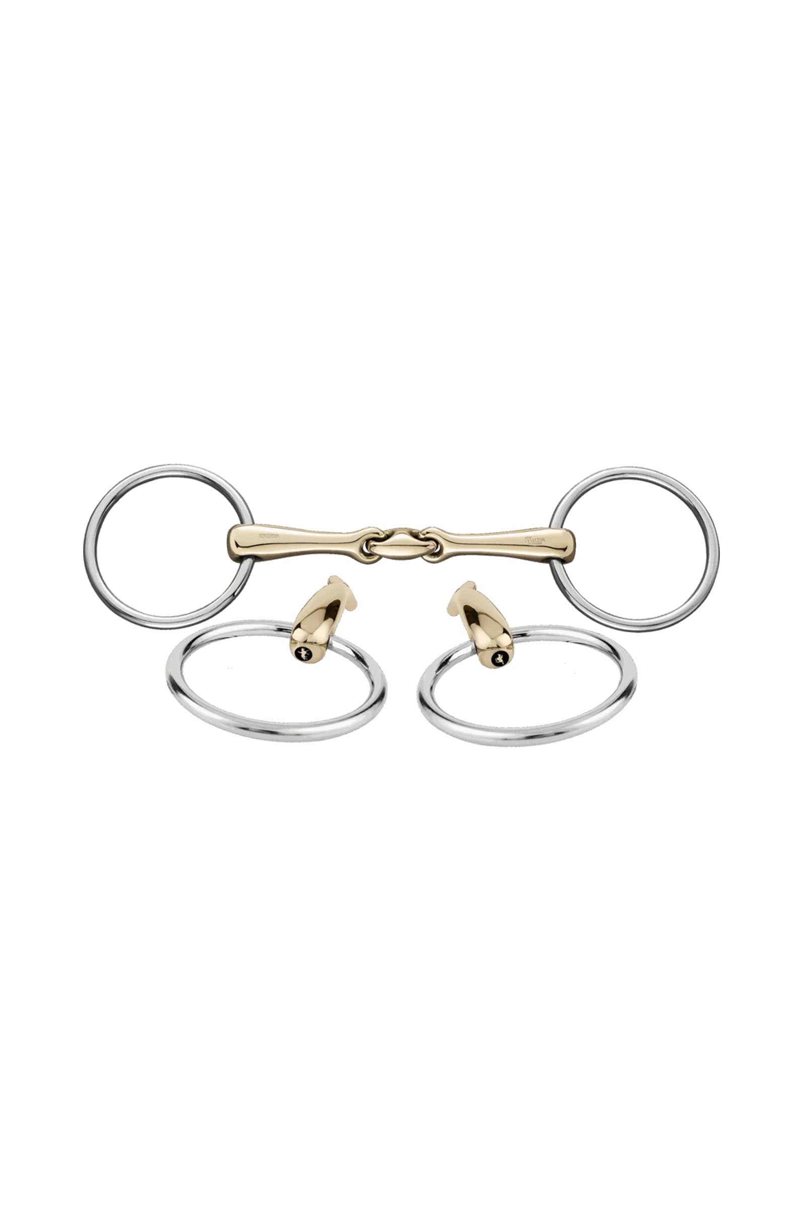 Sprenger Klimke Collection KK Ultra mors à anneaux libres, double brisure, 16 mm, Sensogan Mors