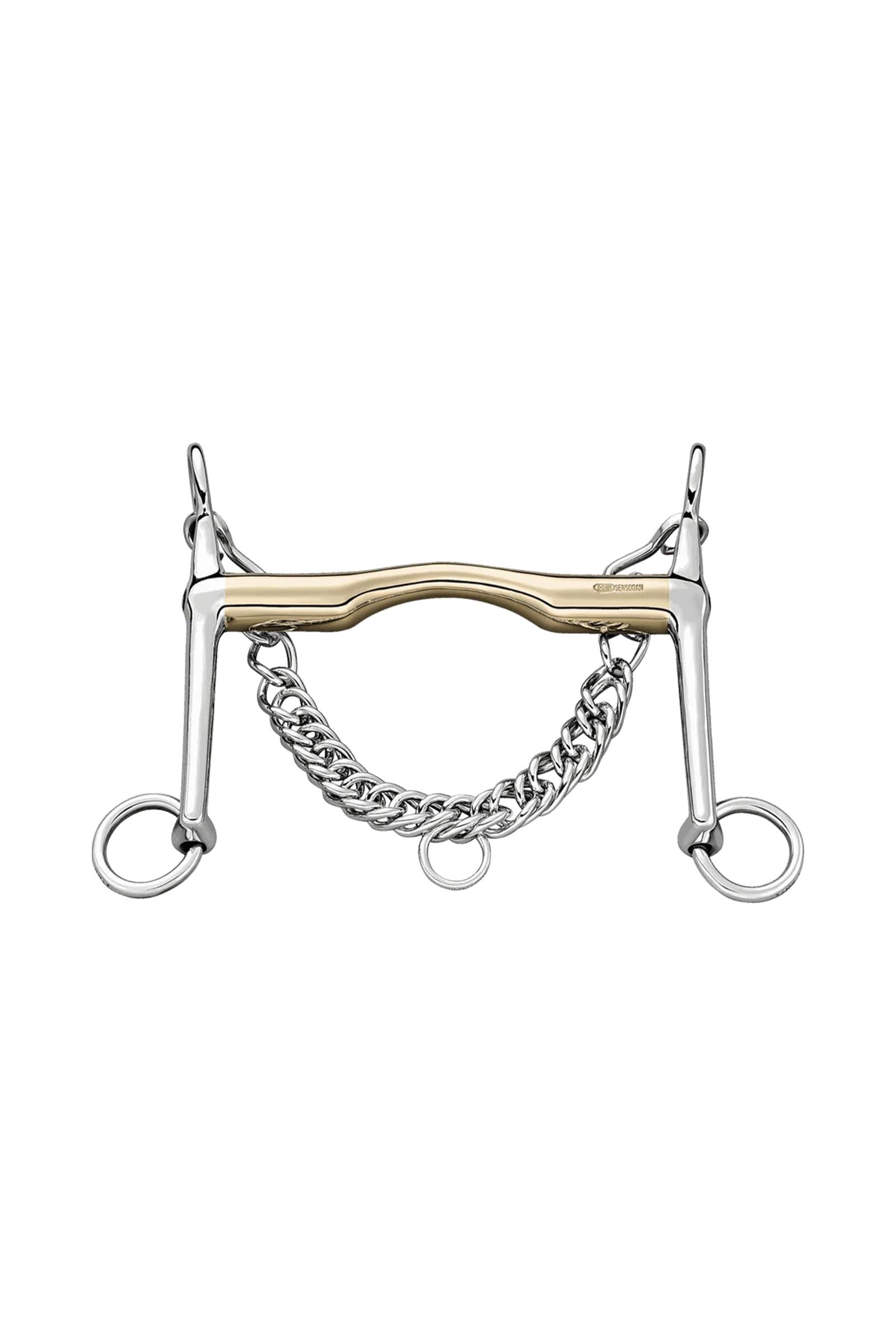 Sprenger mors de bride "FC", 14 mm, branches courtes, Sensogan Mors