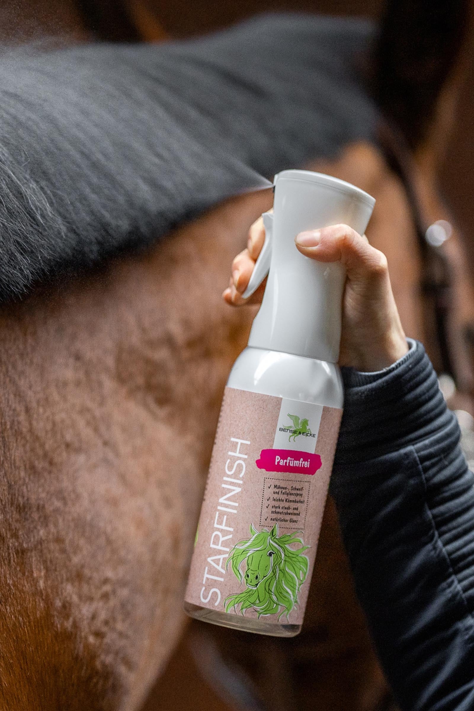 Bense & Eicke Starfinish Fragrance-free, 500ml Horse Health Care