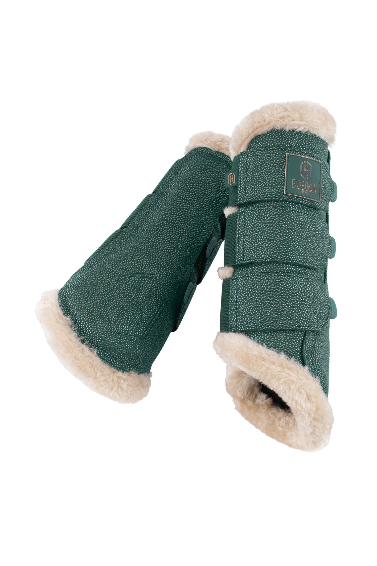 Eskadron Heritage AW24 Stingray Fauxfur Guêtres Leg Protection & Hoof Protection for Horses