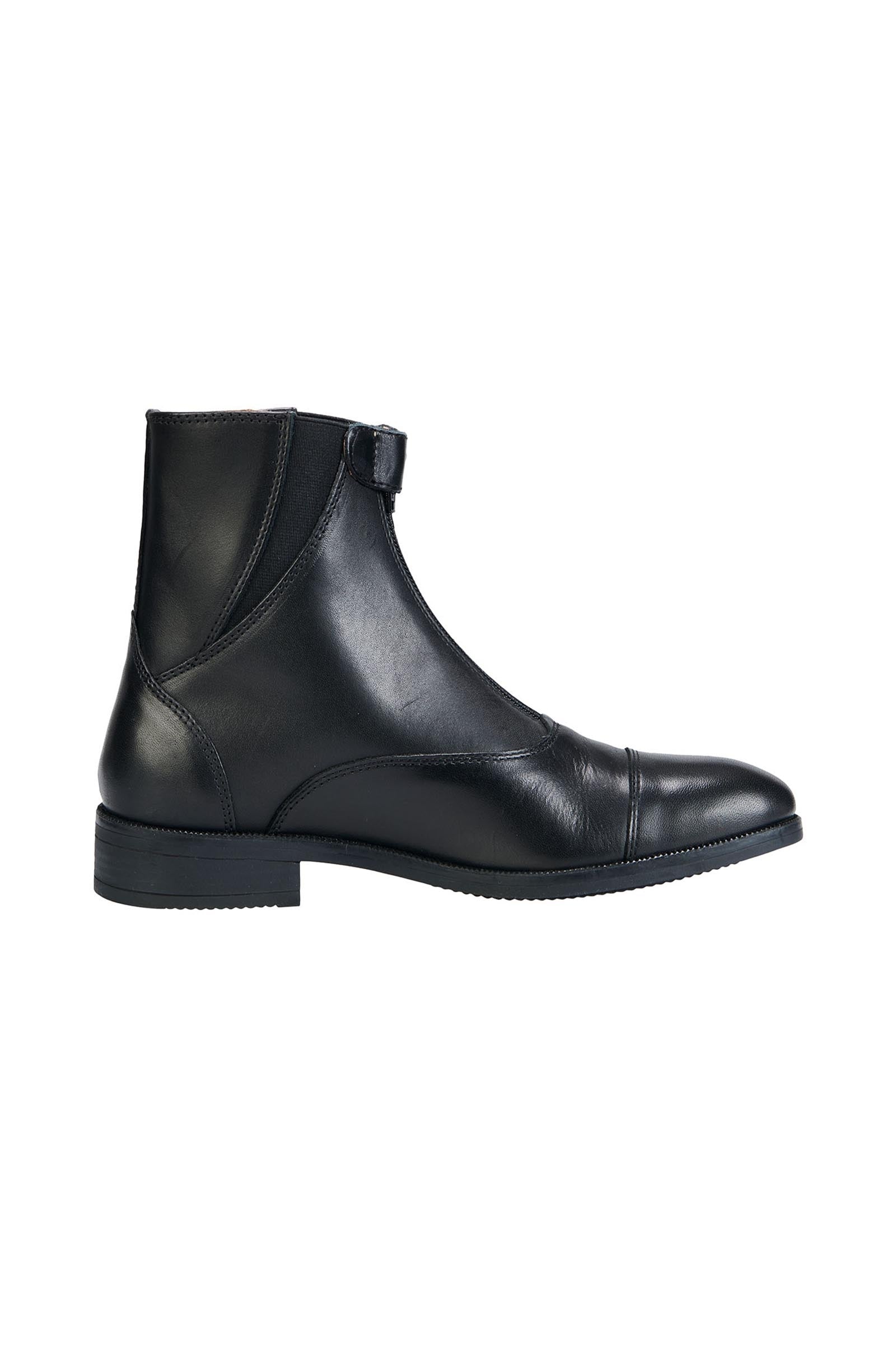 Equestro Unisex Ankle Boots With Front Zip Maximum Comfort Riding Boots & Riding Shoes