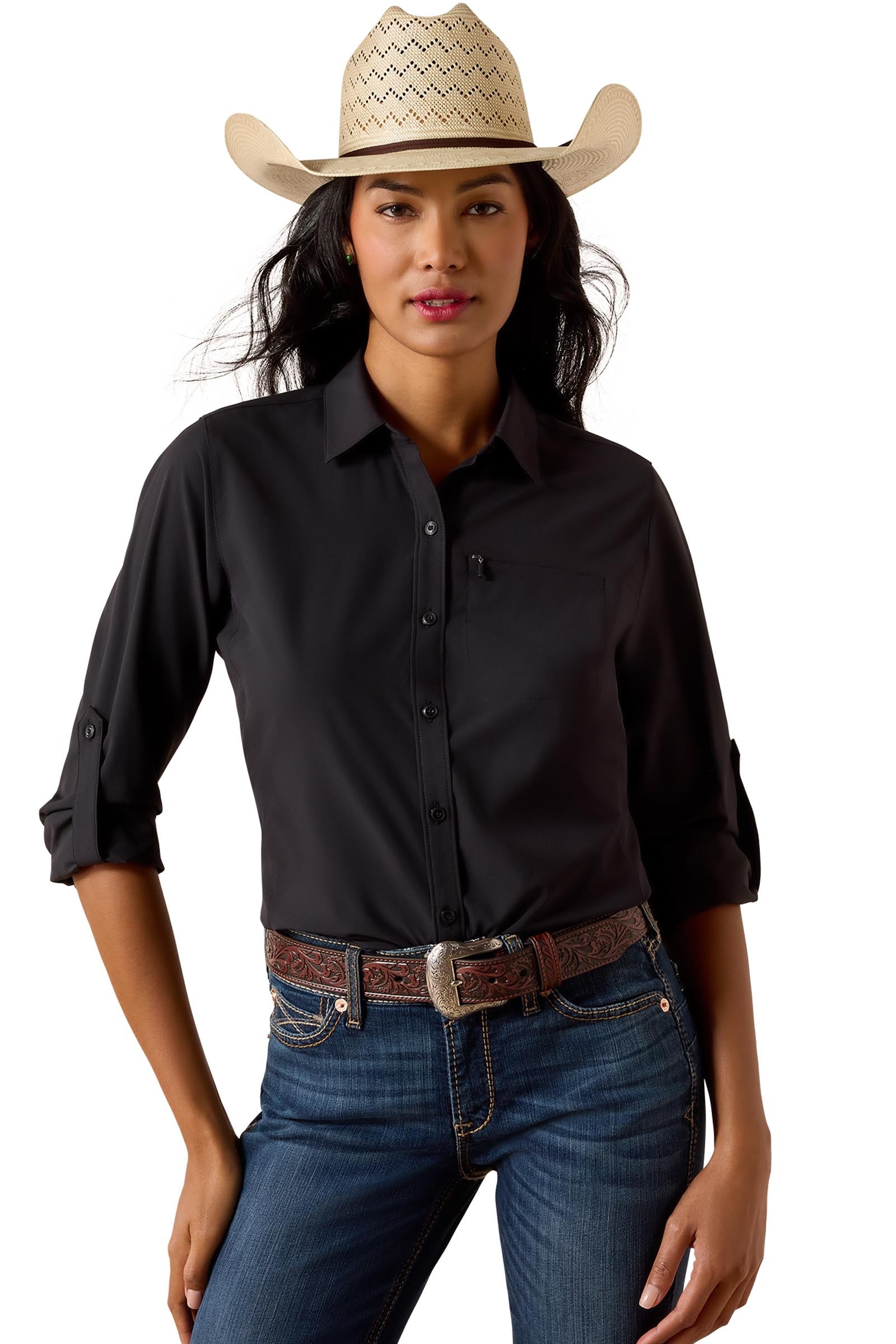 Ariat Women's VentTEK Shirt Vêtements d'équitation femme