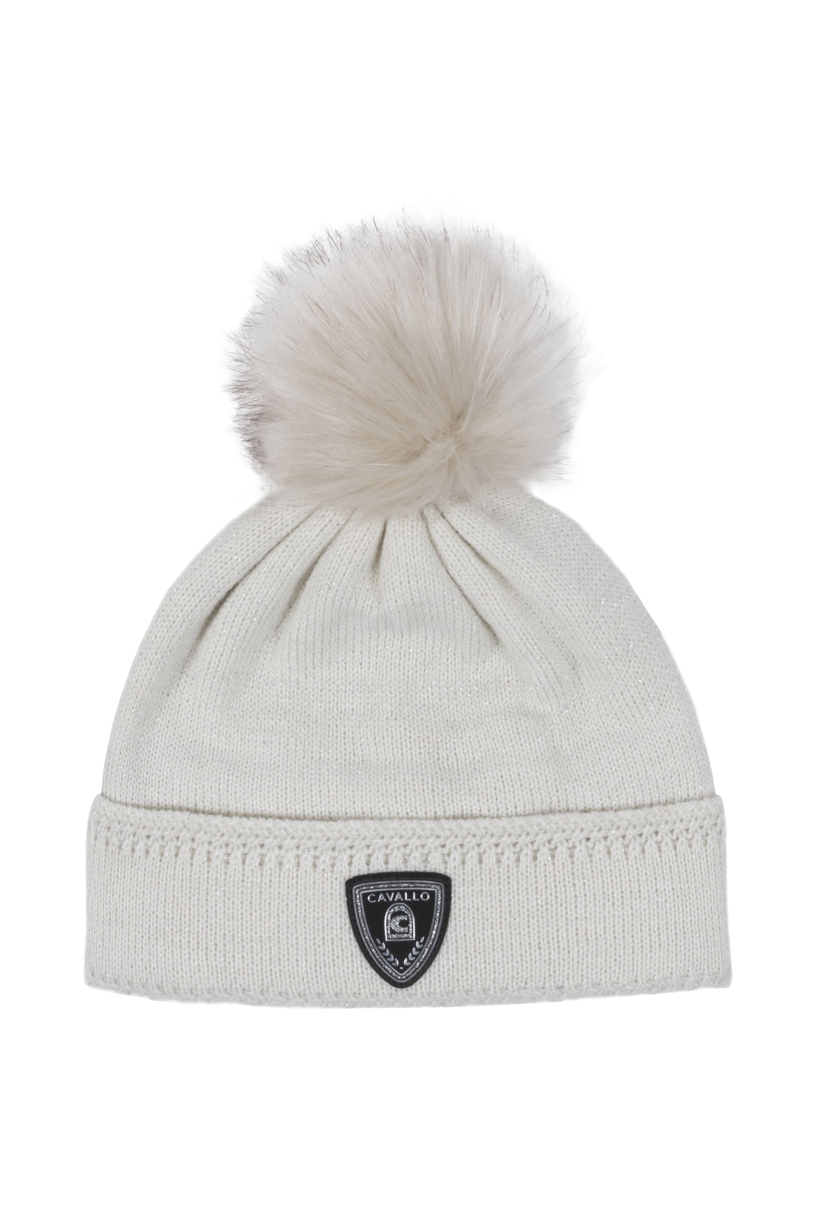 Cavallo Cavalmelika Faux Fur Knit Hat Accessories