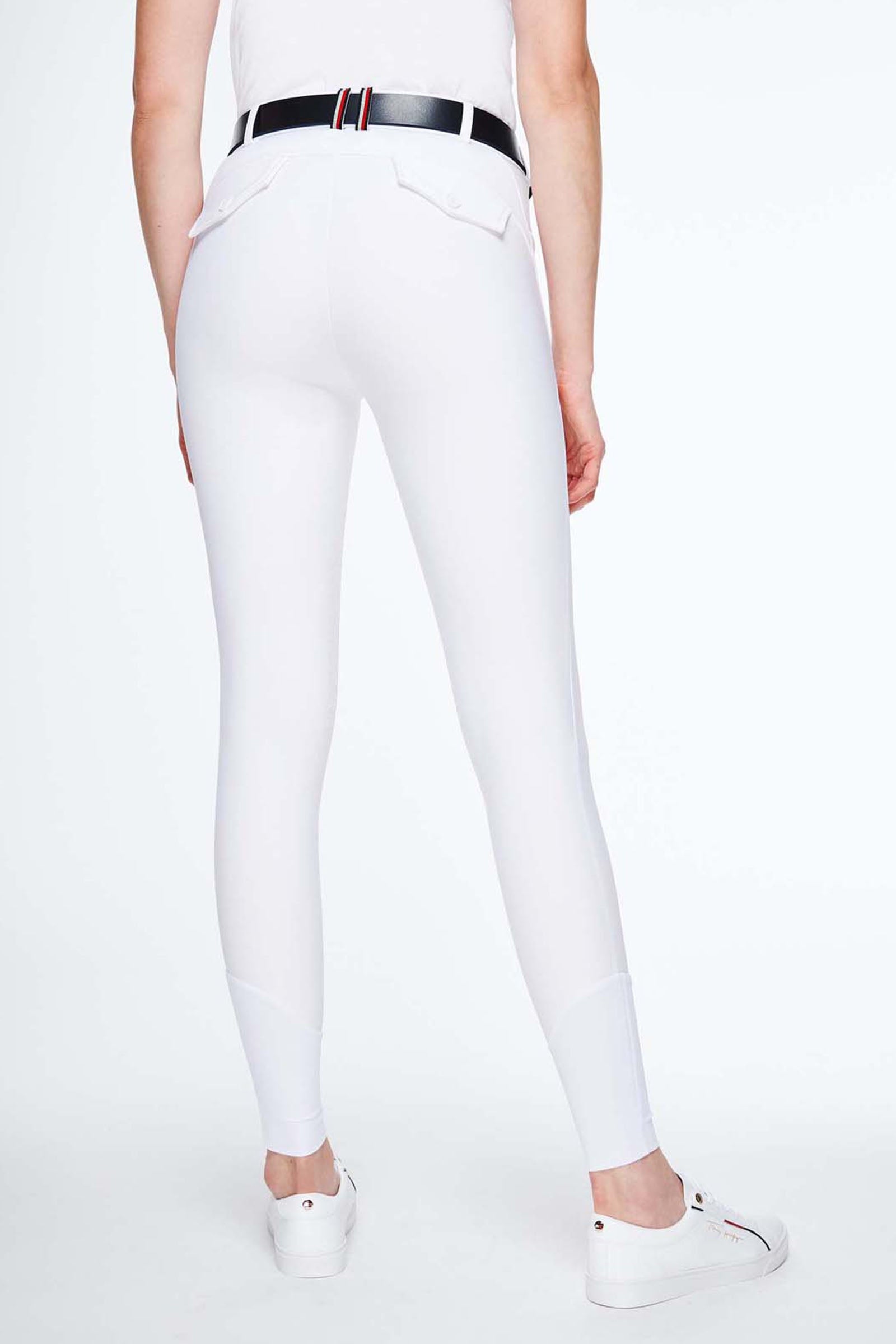 Tommy Hilfiger Equestrian pantalon d’équitation femme Classic Style avec grip aux genoux Womens Breeches