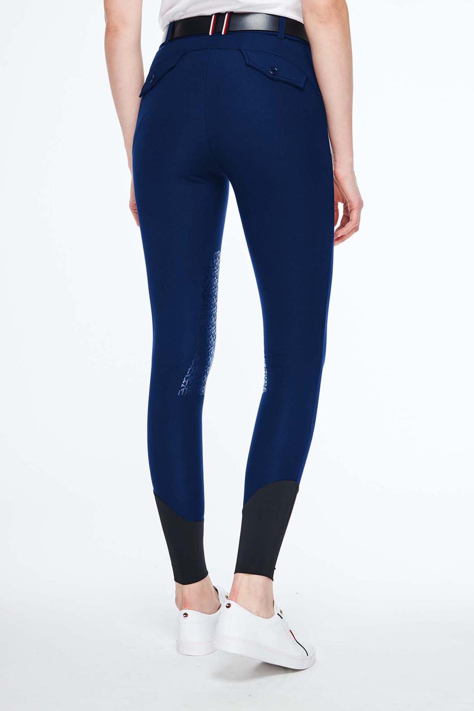Tommy Hilfiger Equestrian pantalon d’équitation femme Classic Style avec grip aux genoux Womens Breeches