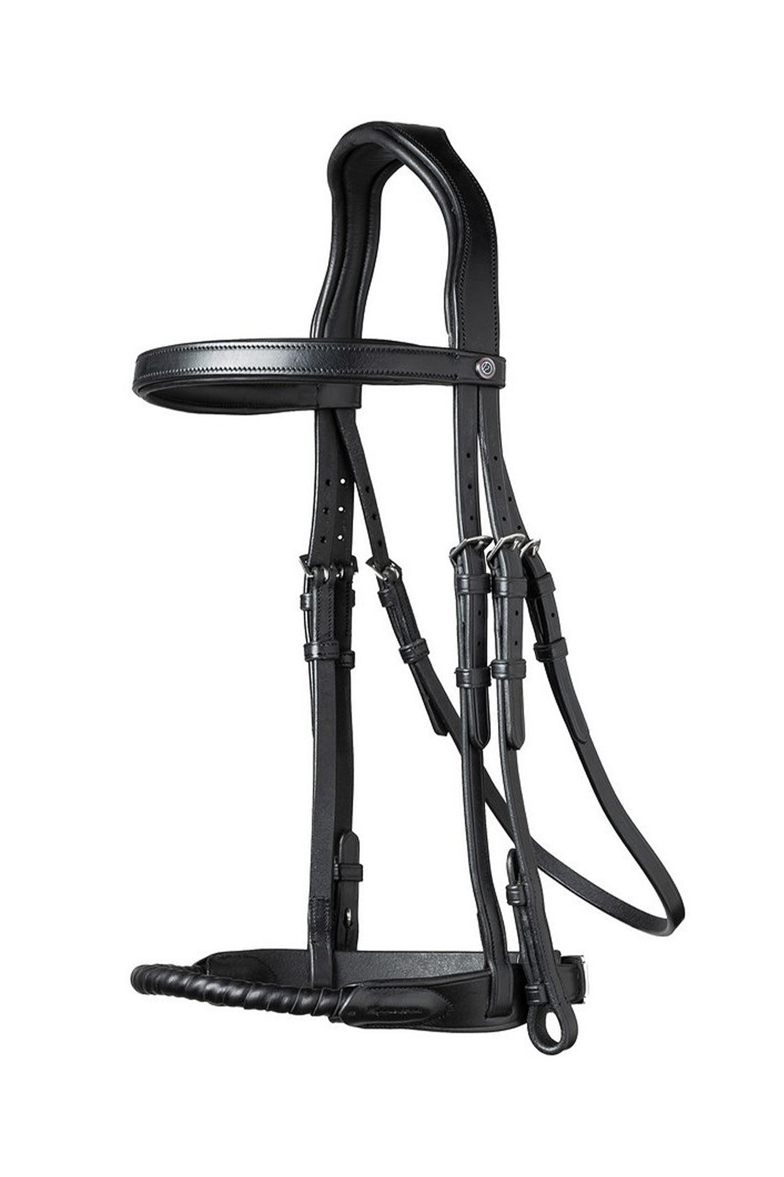 Trust Equestrian Dublin Rope Noseband Bridle Covered Briderie et enrênements