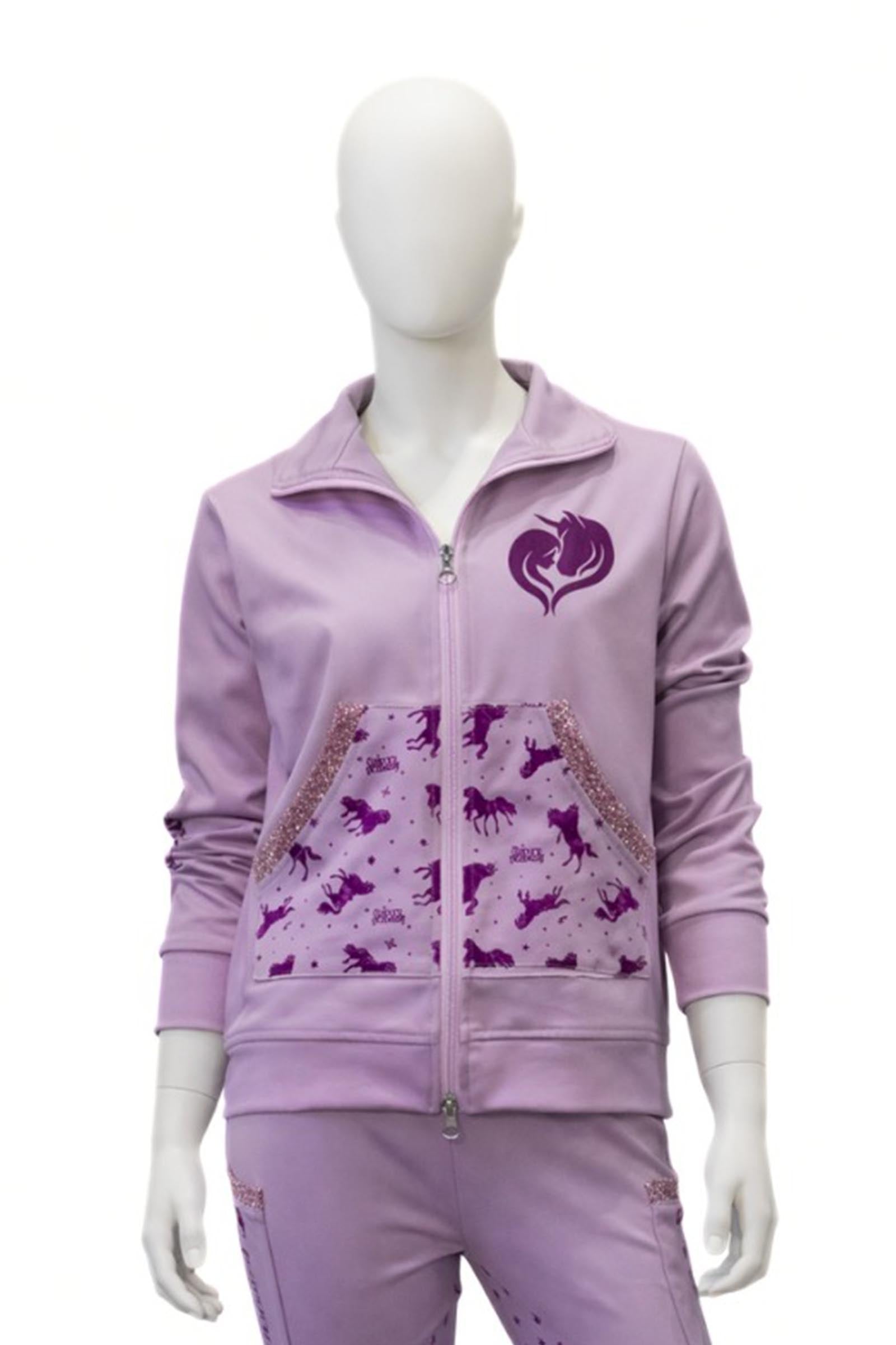 Kavalkade Unicorn Academy veste pour enfant avec paillettes Vêtements d'équitation enfant