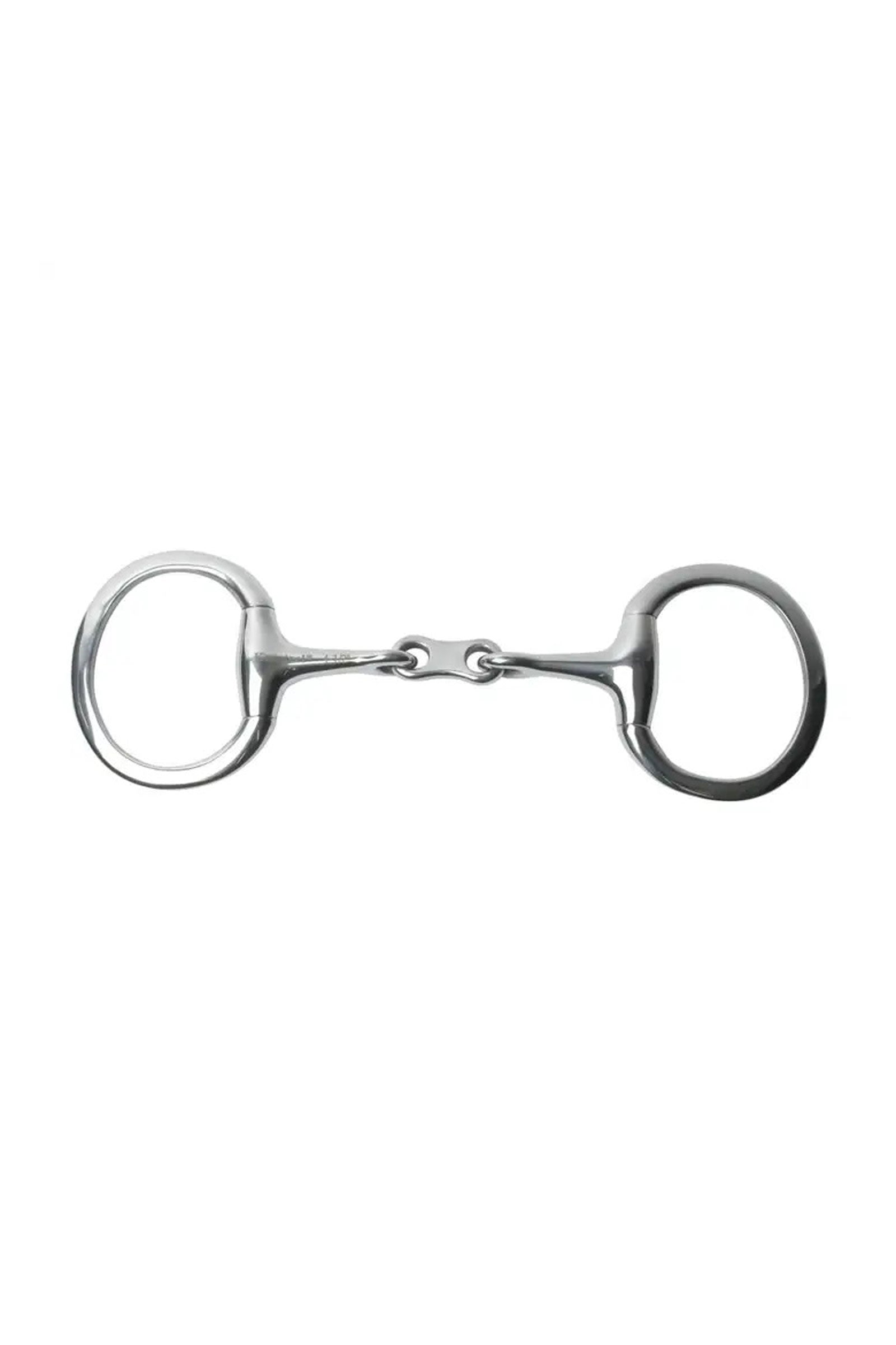 Korsteel Mors de filet à olives, acier inoxydable, double brisure, joint plat Mors