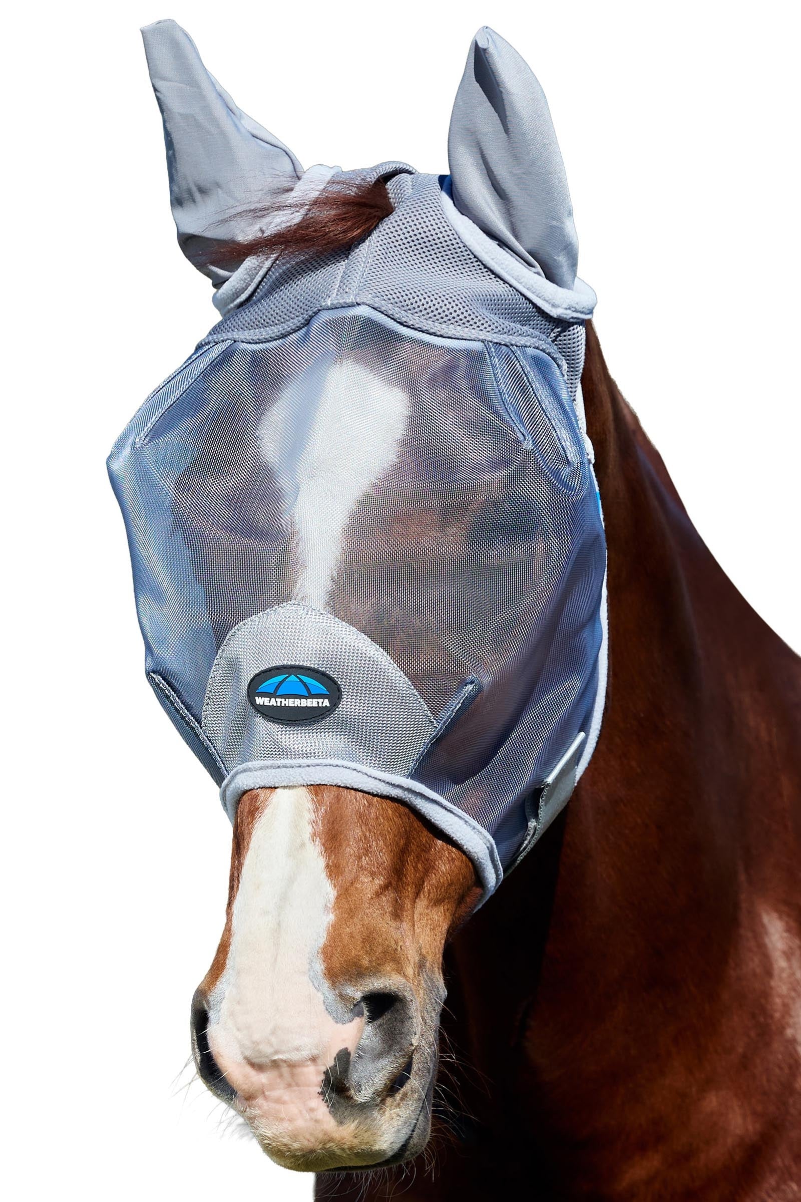 Weatherbeeta Comfitec Durable Mesh Fly Mask With Ears Antifly Protection for Horses