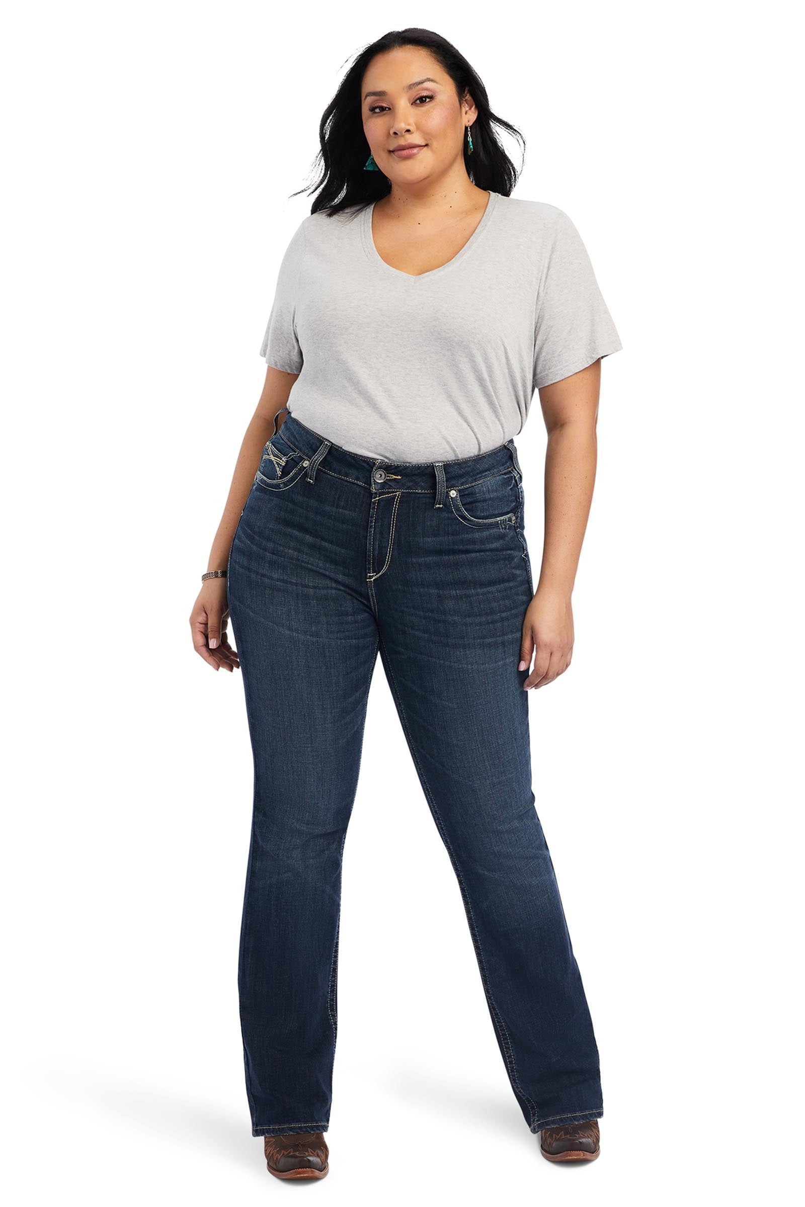 Ariat Women's R.E.A.L. Perfect Rise  Lexie Boot Cut Jeans Womens Breeches