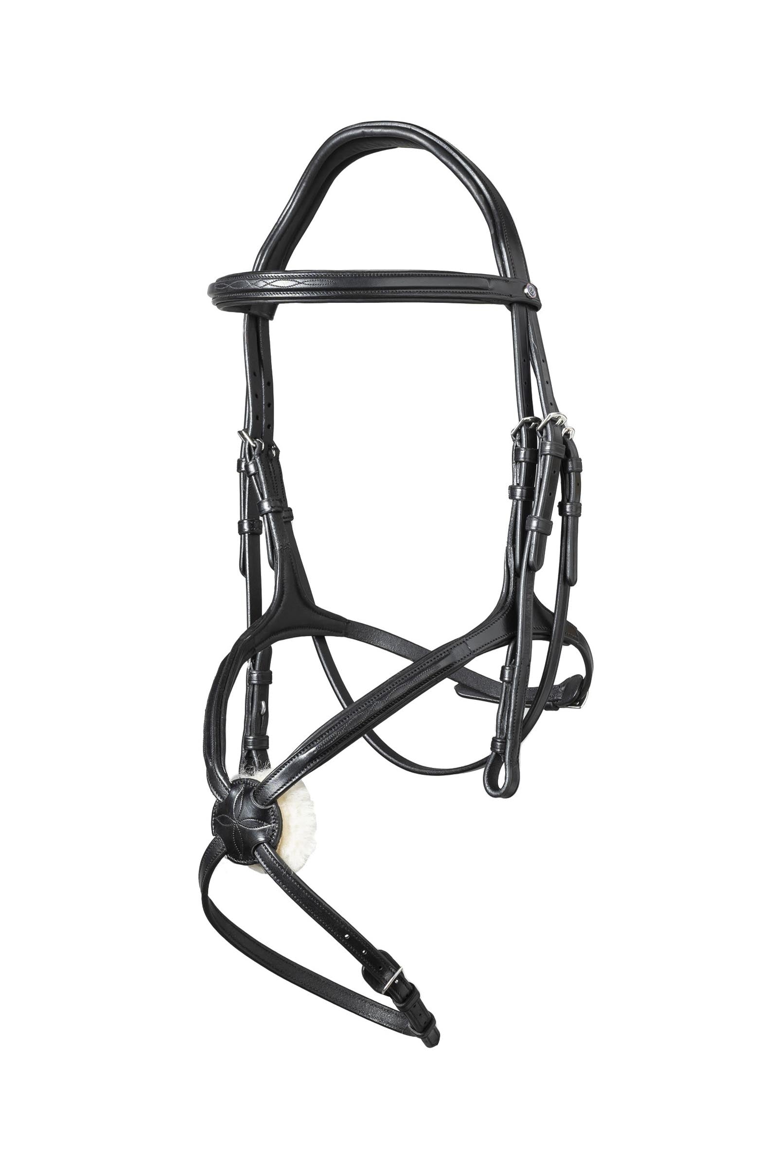 Trust Equestrian Oslo Mexican Noseband Bridle Briderie et enrênements