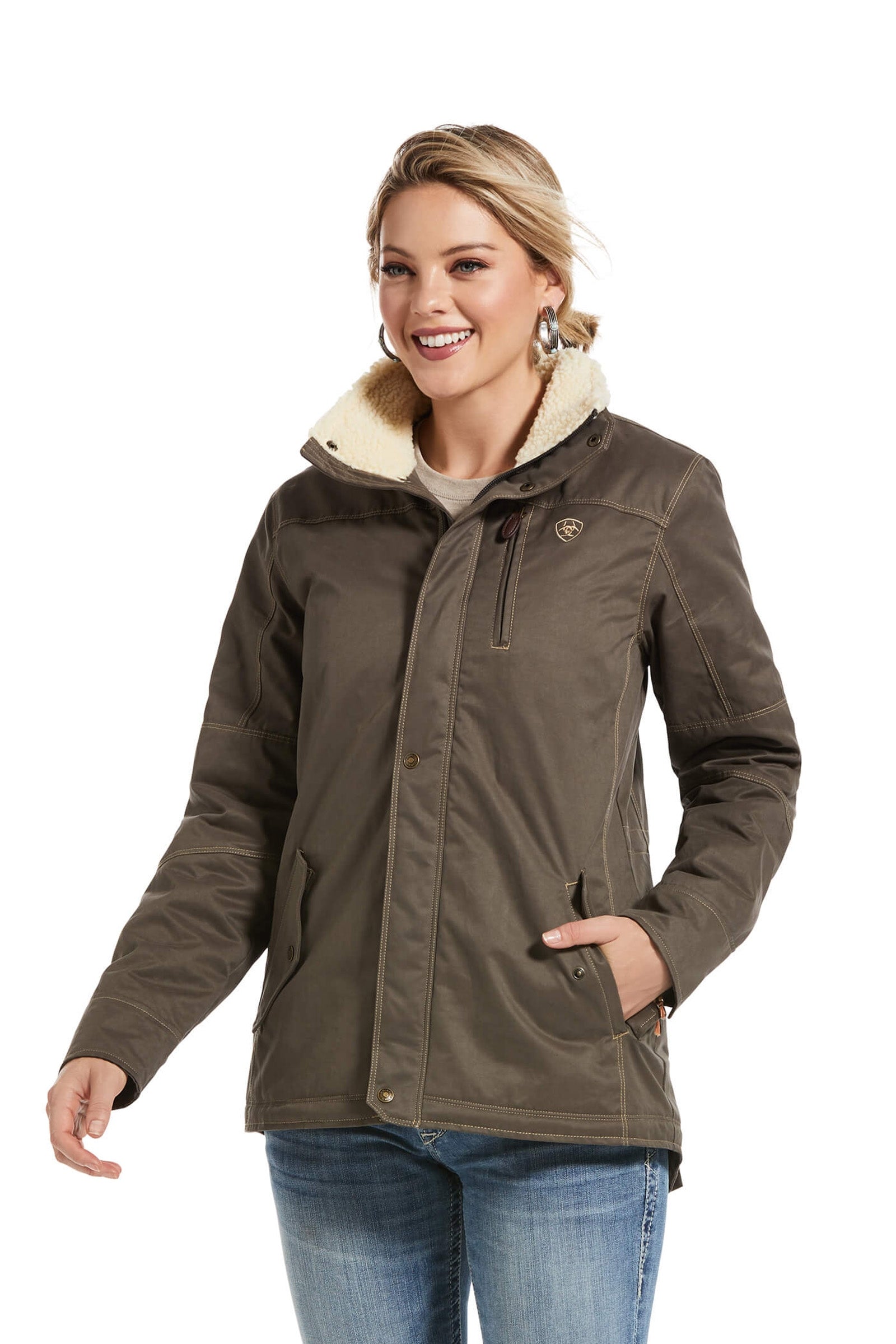 Ariat Women's Grizzly Insulated Jacket Vêtements d'équitation femme