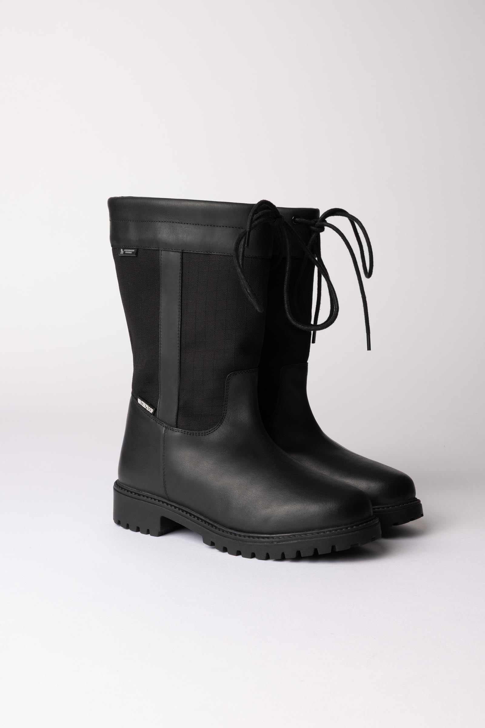 Horze York bottes d’extérieur imperméables à tige mi-haute Bottes d'équitation & chaps