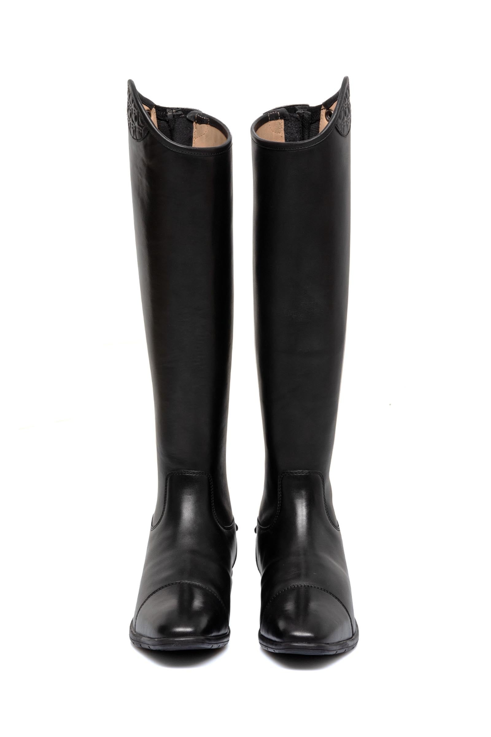 Equestro Unisex Boots With Multilogo Insert Riding Boots & Riding Shoes