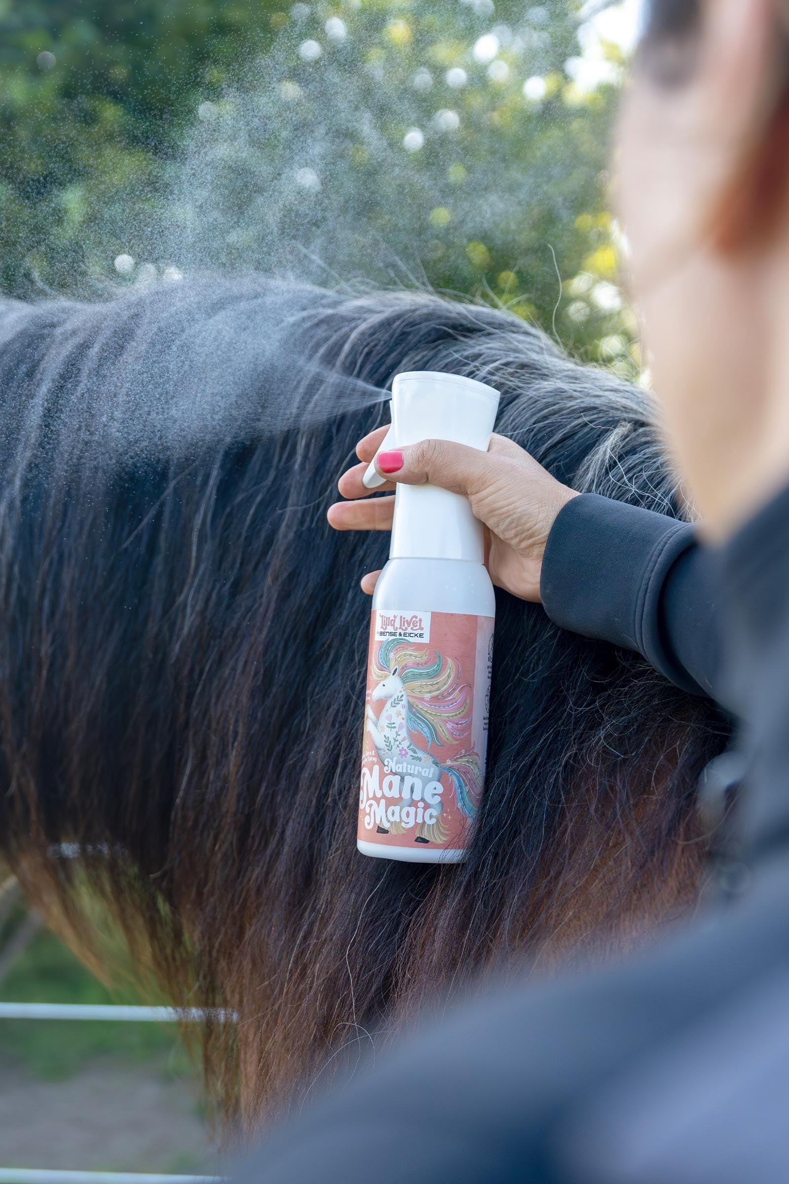 Bense & Eicke Lilla Livet Natural Mane Magic Shine Spray, 500 ml Horse Health Care